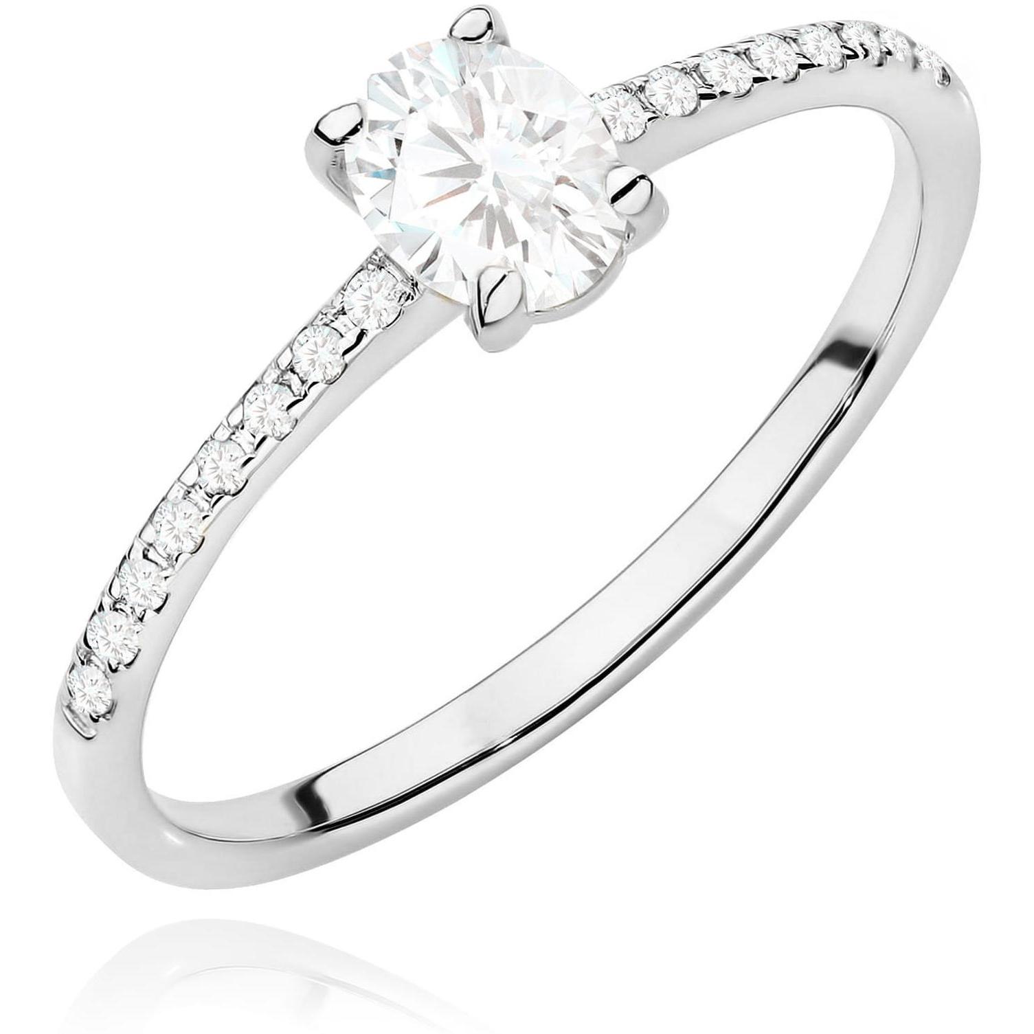 Pierścionek z białego złota z diamentem laboratoryjnym 0,30 ct Best Diamonds B1164-PI-AUB-LDW-02-OW 