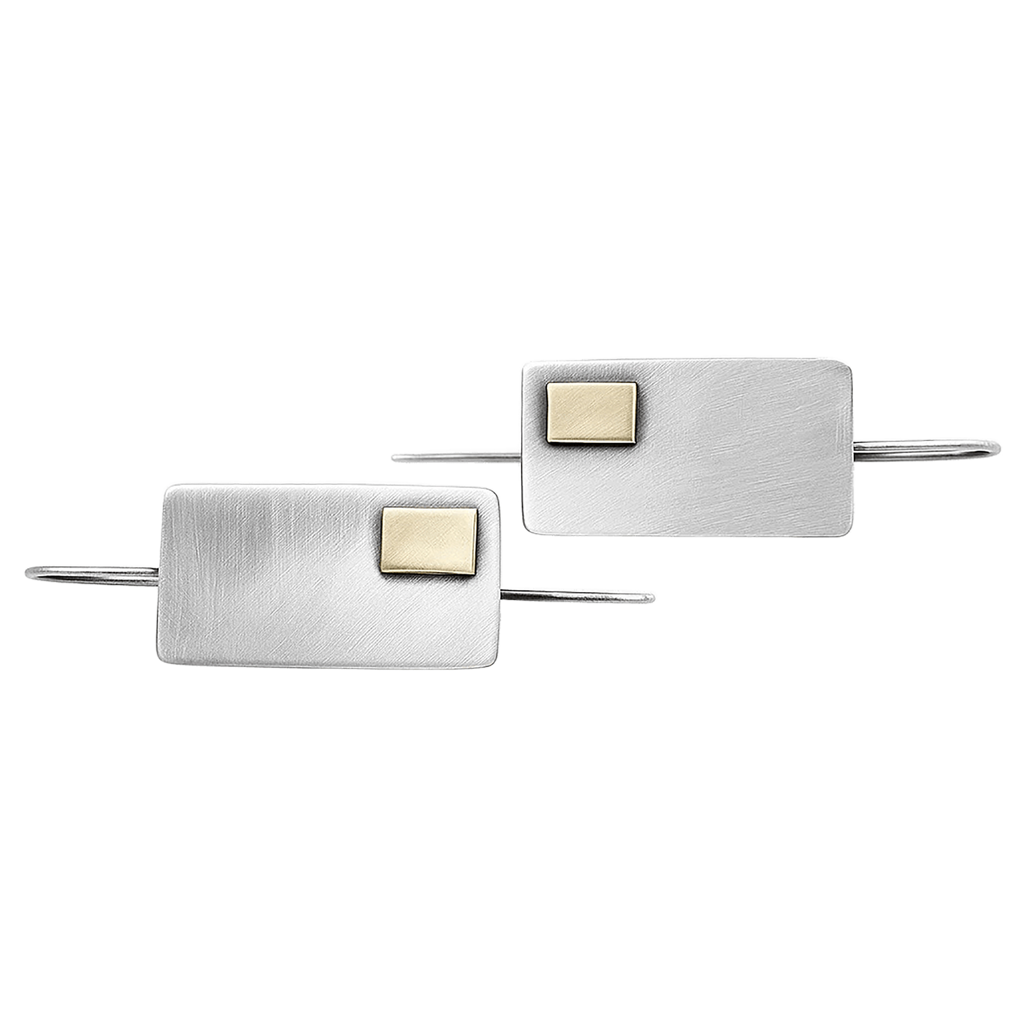 Harf KBD0082 Eleganckie wiszące kolczyki na długim biglu - miniatura 1