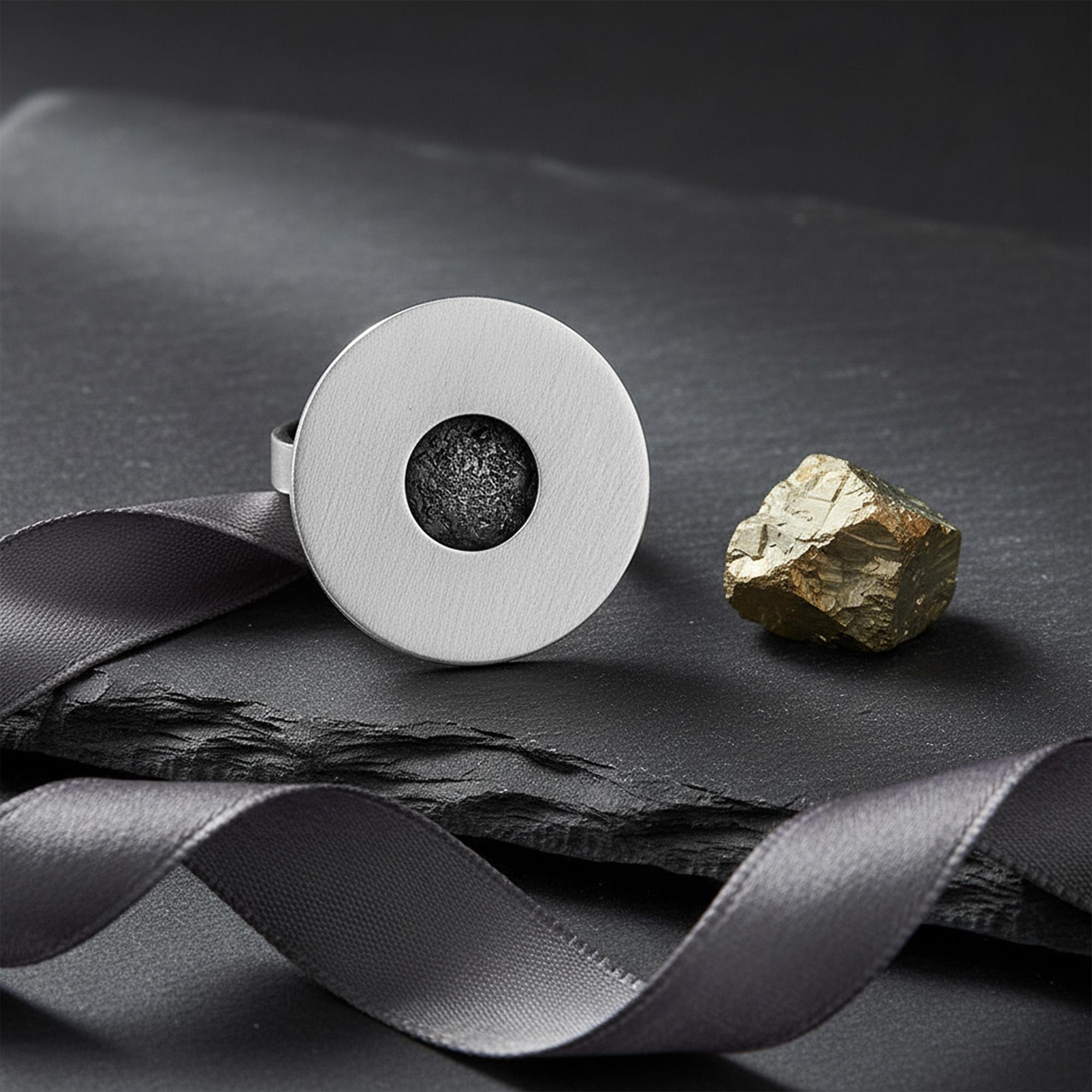 Harf PR0020 Gustowny i elegancki pierścionek srebrny regulowany biżuteria - miniatura 3
