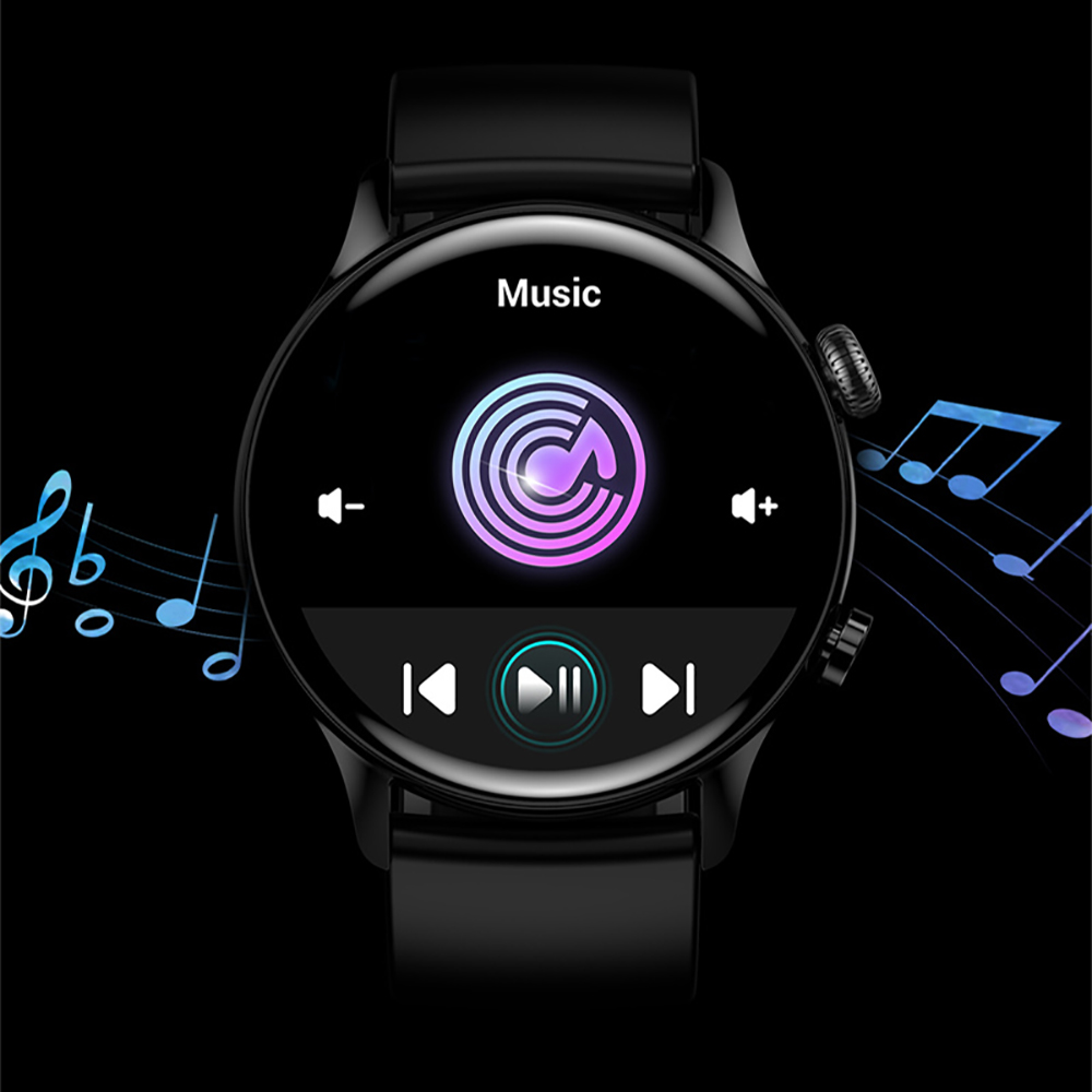 HC1914535334-SET zegarek srebrny sportowy Smartwatch pasek - miniatura 5