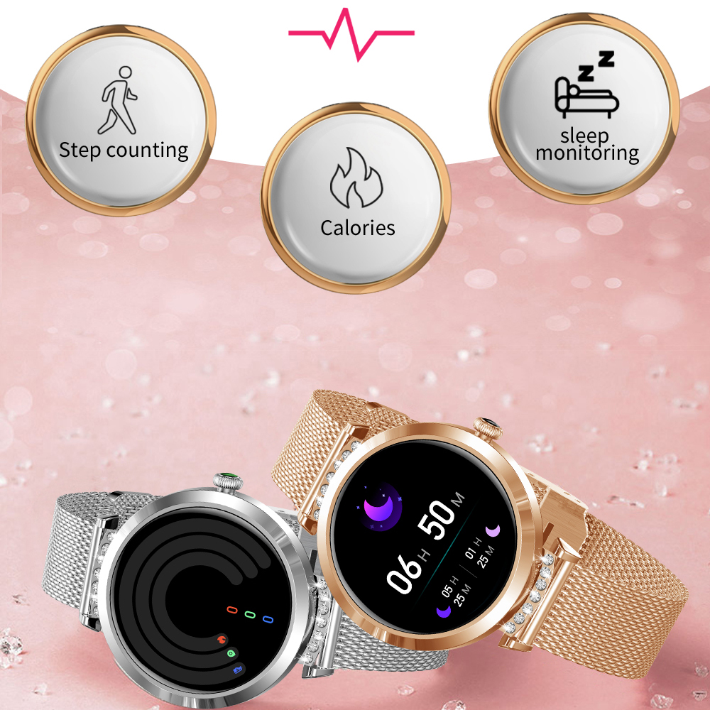 HC231101410539-SET zegarek złoty sportowy Smartwatch bransoleta - miniatura 3