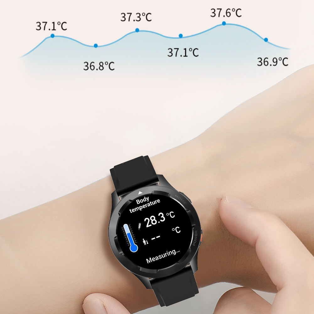 HC3024535534-SET zegarek męski Smartwatch czarny - miniatura 15