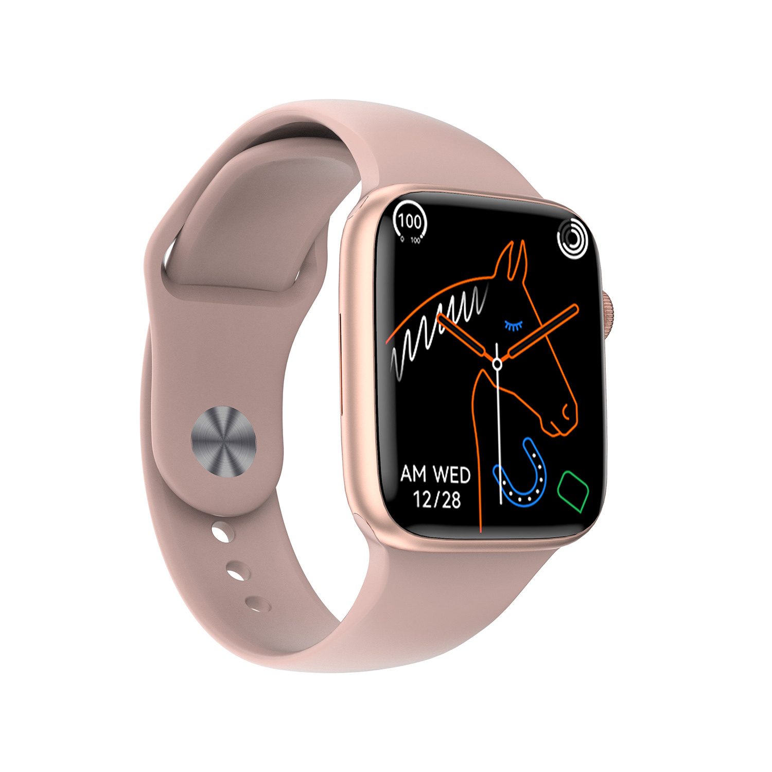 HC47110569 zegarek różowe złoto sportowy Smartwatch pasek - miniatura 5