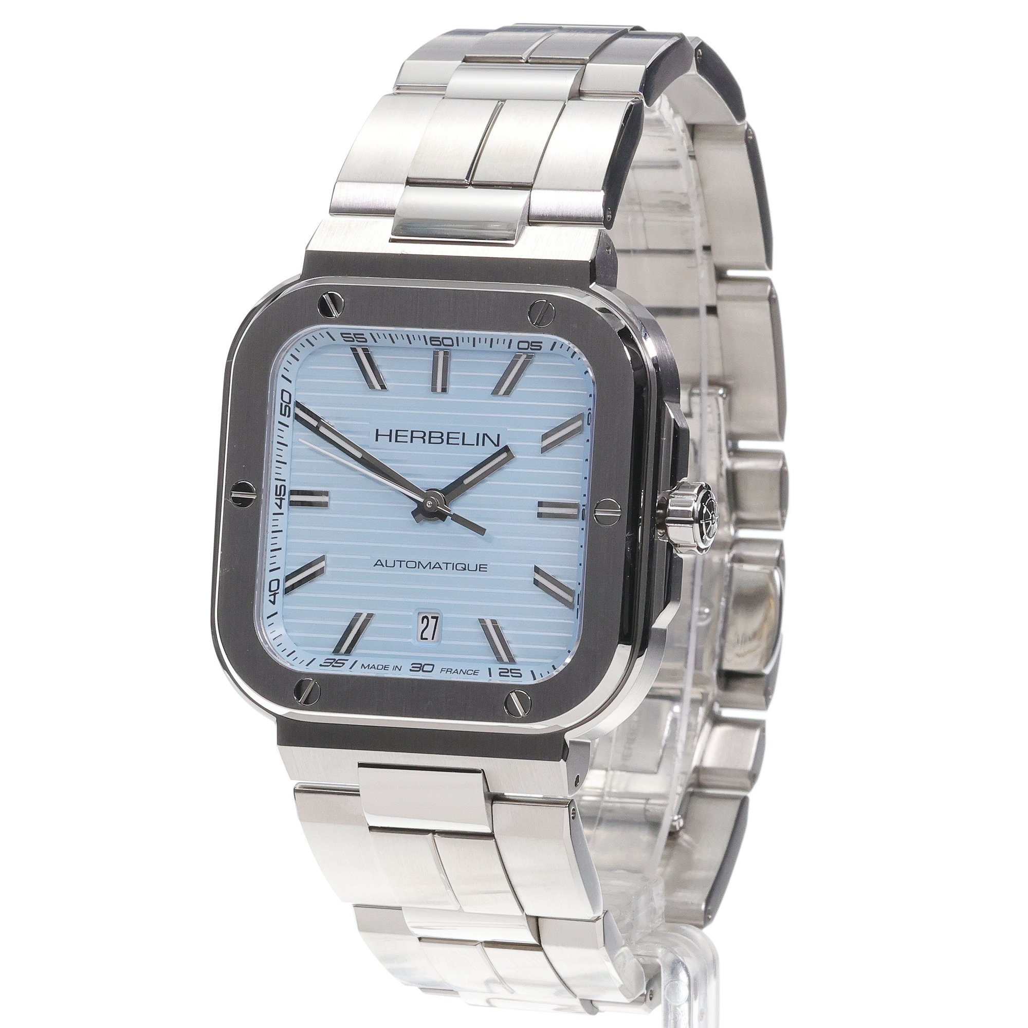 Herbelin 1646B25 CAP CAMARAT SQUARE AUTOMATIC zegarek klasyczny Cap Camarat - miniatura 2