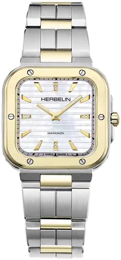 Herbelin CAP CAMARAT SQUARE DIAMONDS 17546BT1N89