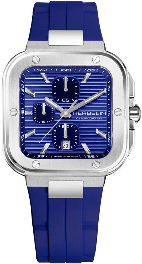 Herbelin Cap Camarat Square Chronograph 35646A115CB