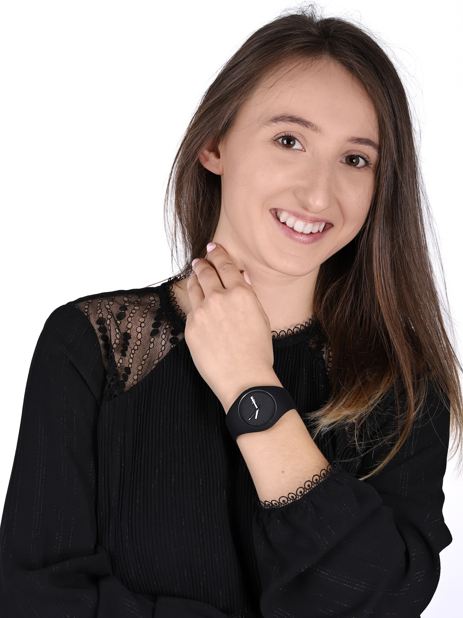 ICE Watch ICE.001226 zegarek czarny fashion/modowy Ice-Ola pasek - miniatura 2