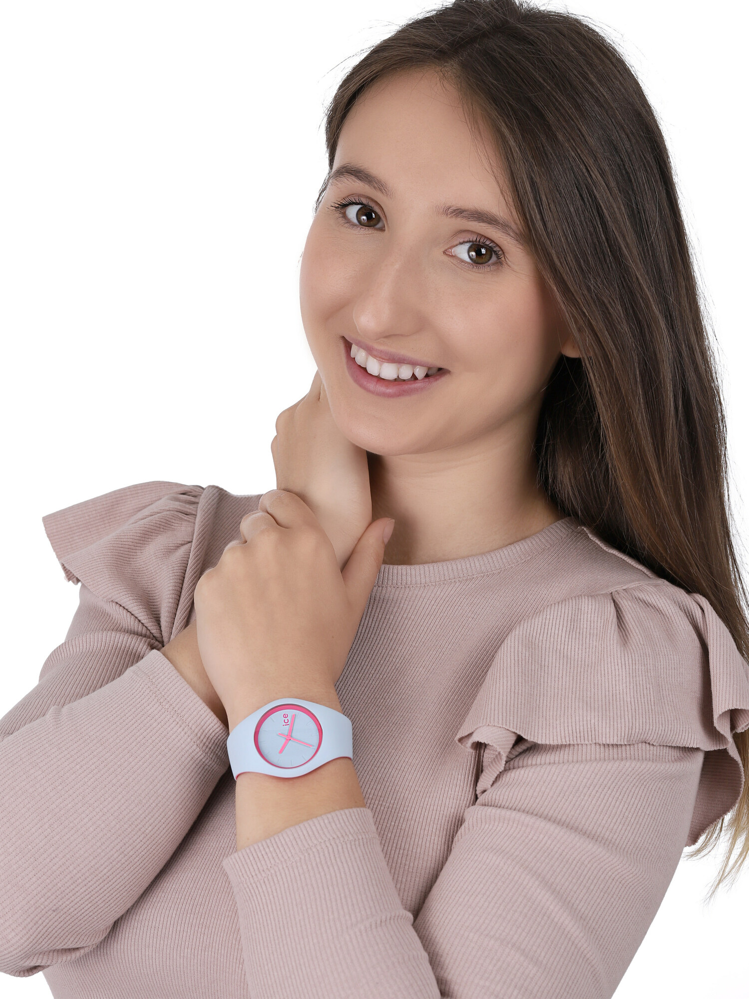 ICE Watch ICE.001499 zegarek różowy fashion/modowy Ice-Duo pasek - miniatura 2