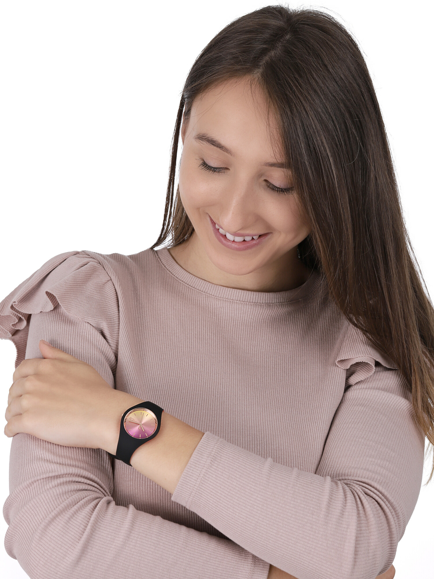 ICE Watch ICE.016977 zegarek damski Ice-Duo czarny
