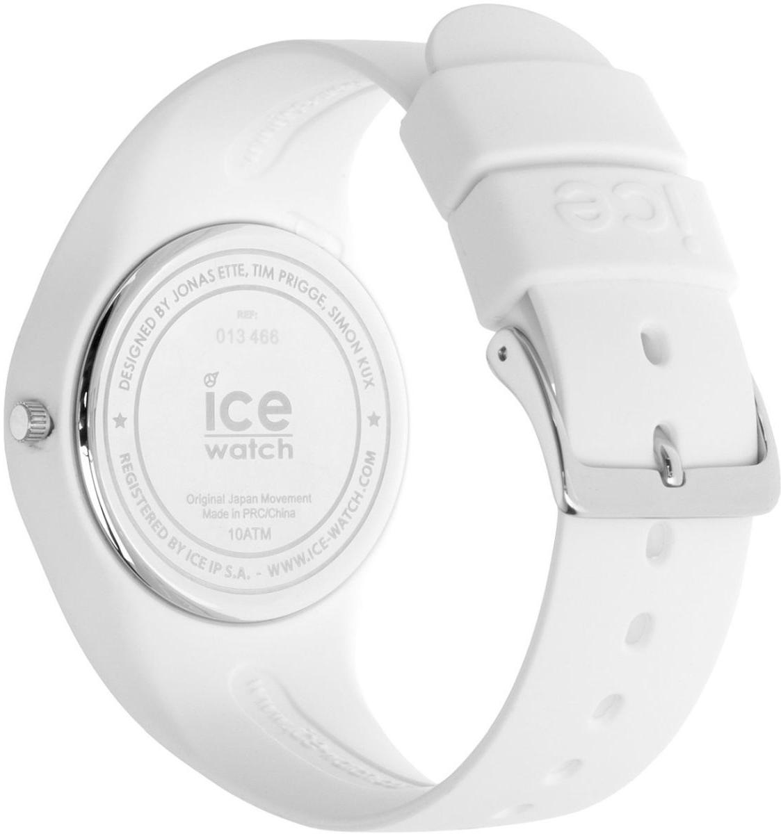 ICE Watch ICE013429 ICE lo White Blue rozm M ICE-Lo fashion-modowy zegarek biały - miniatura 3