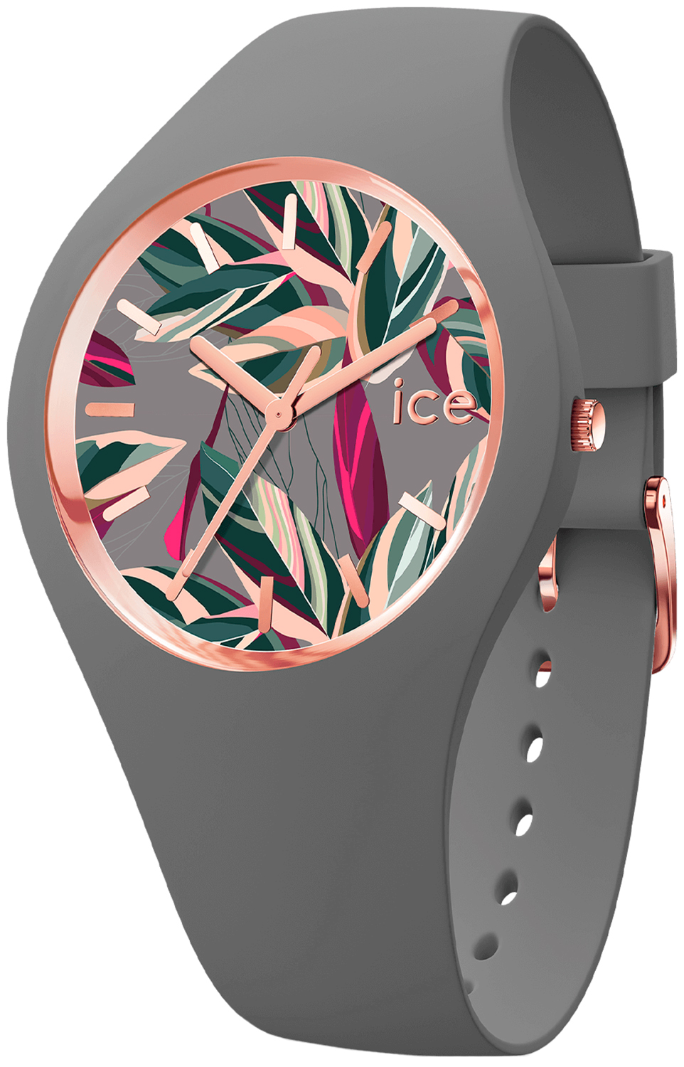 ICE Watch ICE flower - Grey leaves rozm. M ICE.020515