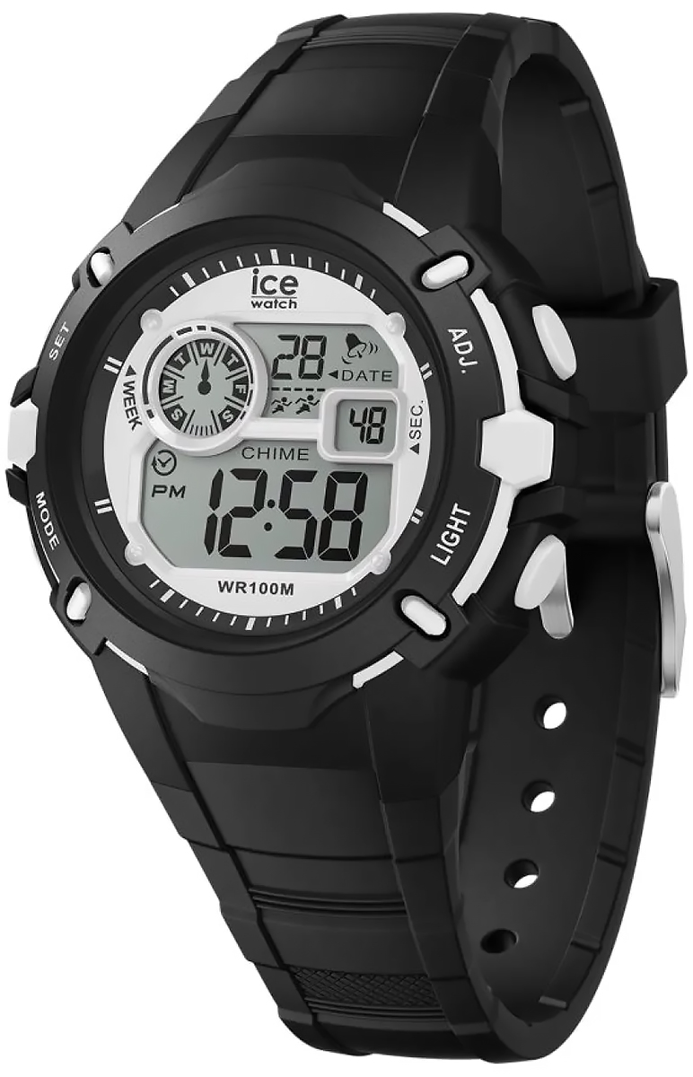 ICE Watch ICE Digit Explorer - Black White Rozm. S ICE.023265