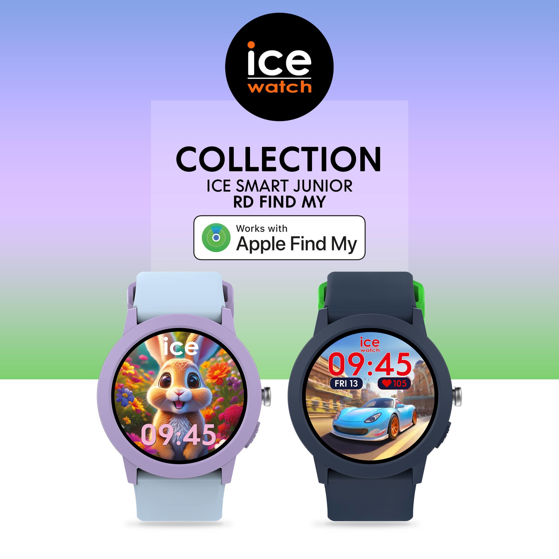 ICE Watch ICE025441 zegarek niebieski sportowy ICE-Smart junior pasek
