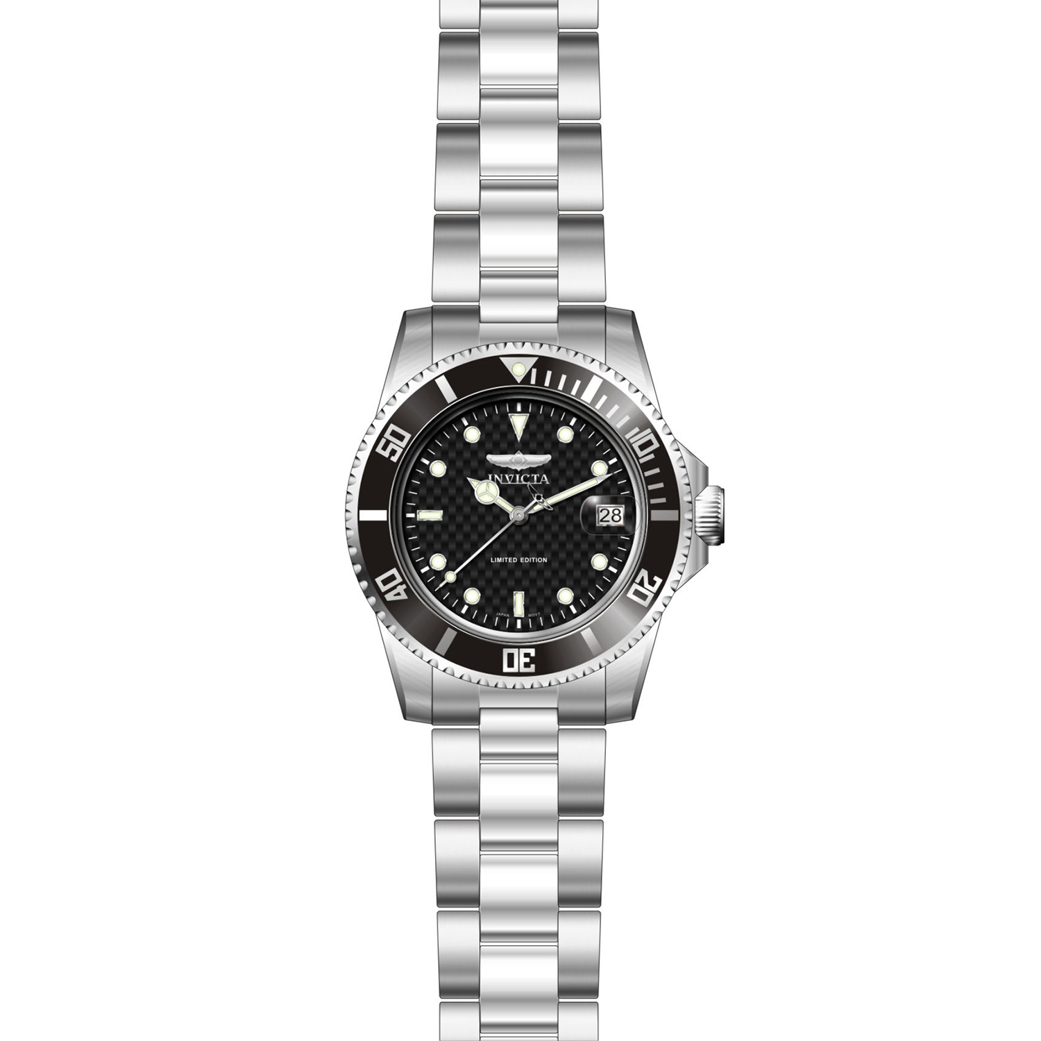 ILE8926OBA zegarek srebrny klasyczny Pro Diver bransoleta - miniatura 2
