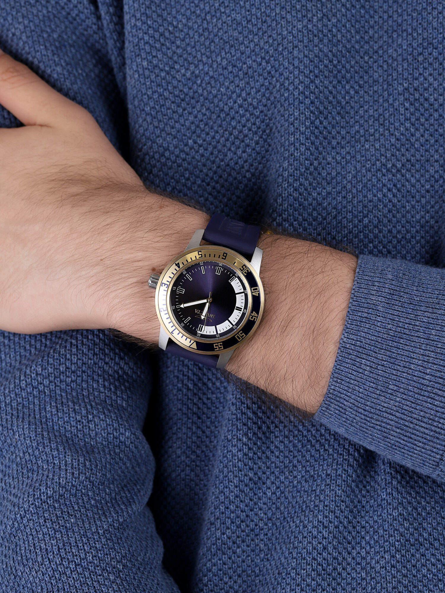 Invicta 12847 zegarek złoty klasyczny Specialty pasek - miniatura 3