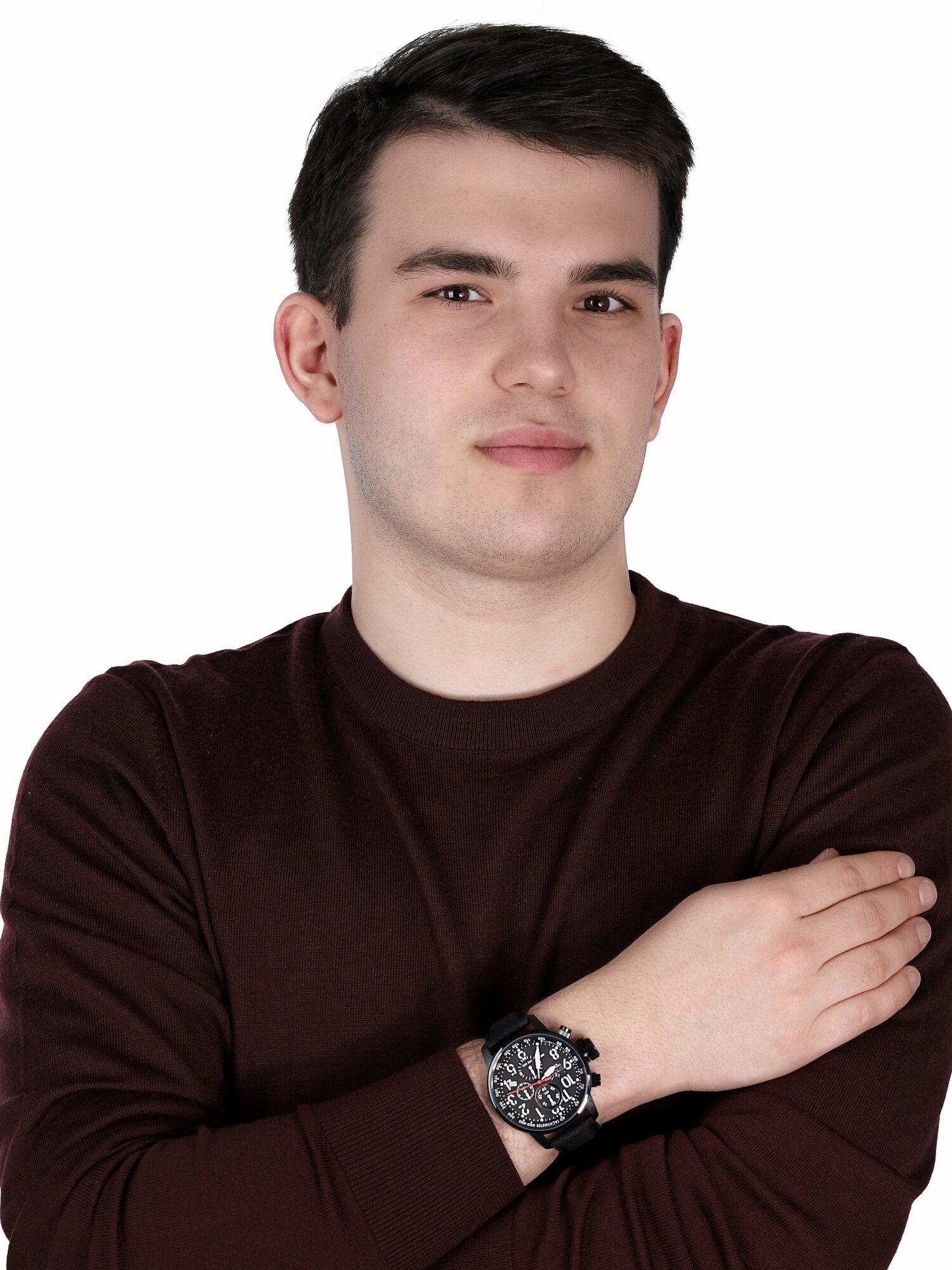 Invicta 1517 zegarek czarny sportowy Force pasek - miniatura 2