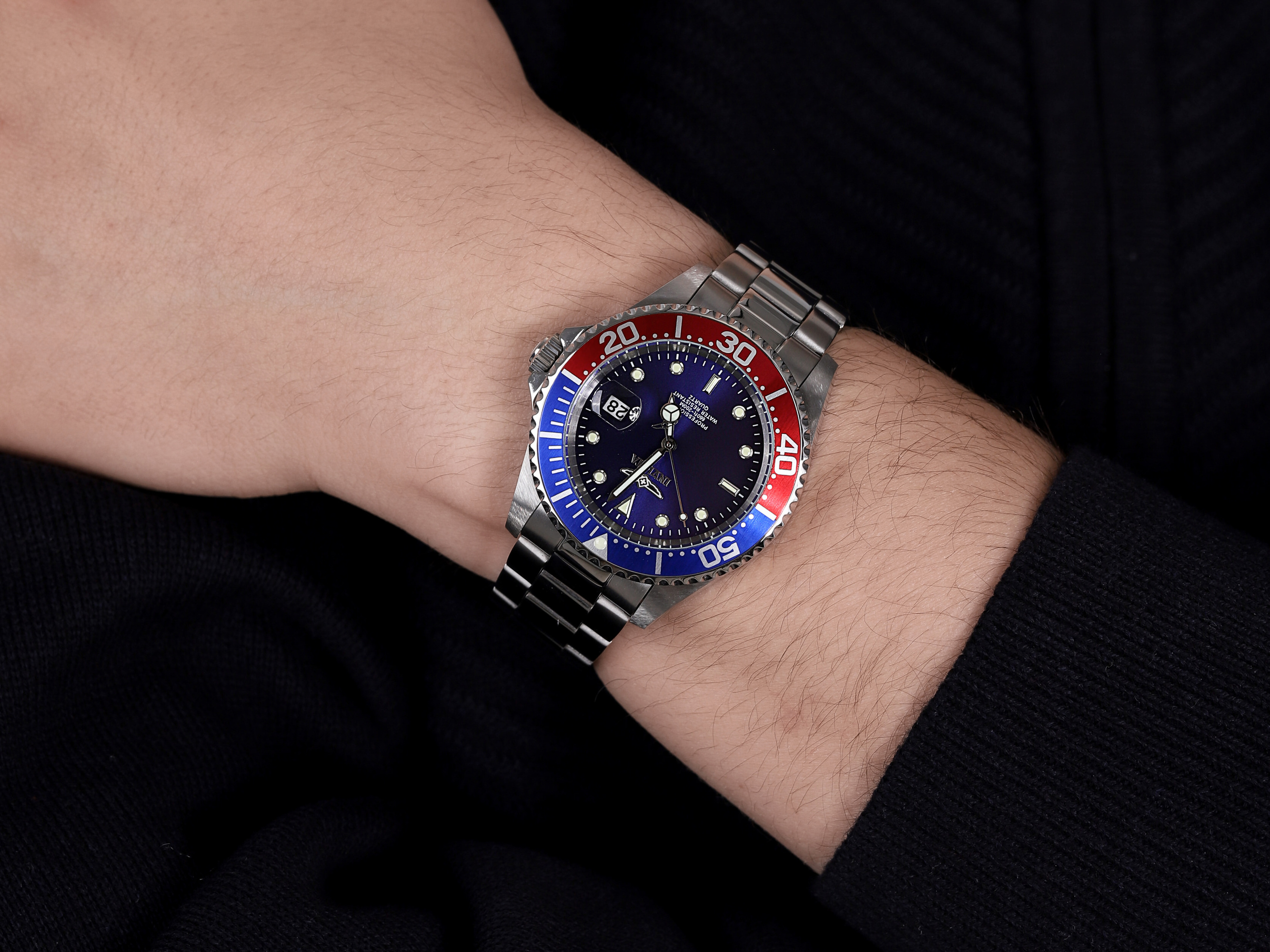 Invicta 24946 zegarek srebrny klasyczny Pro Diver bransoleta - miniatura 4