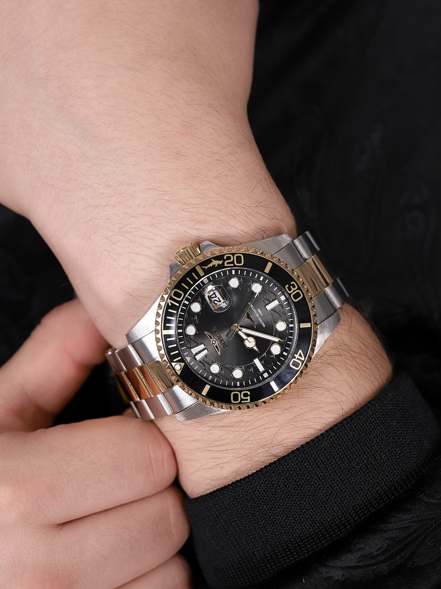 Invicta 30023 zegarek srebrny klasyczny Pro Diver bransoleta - miniatura 3