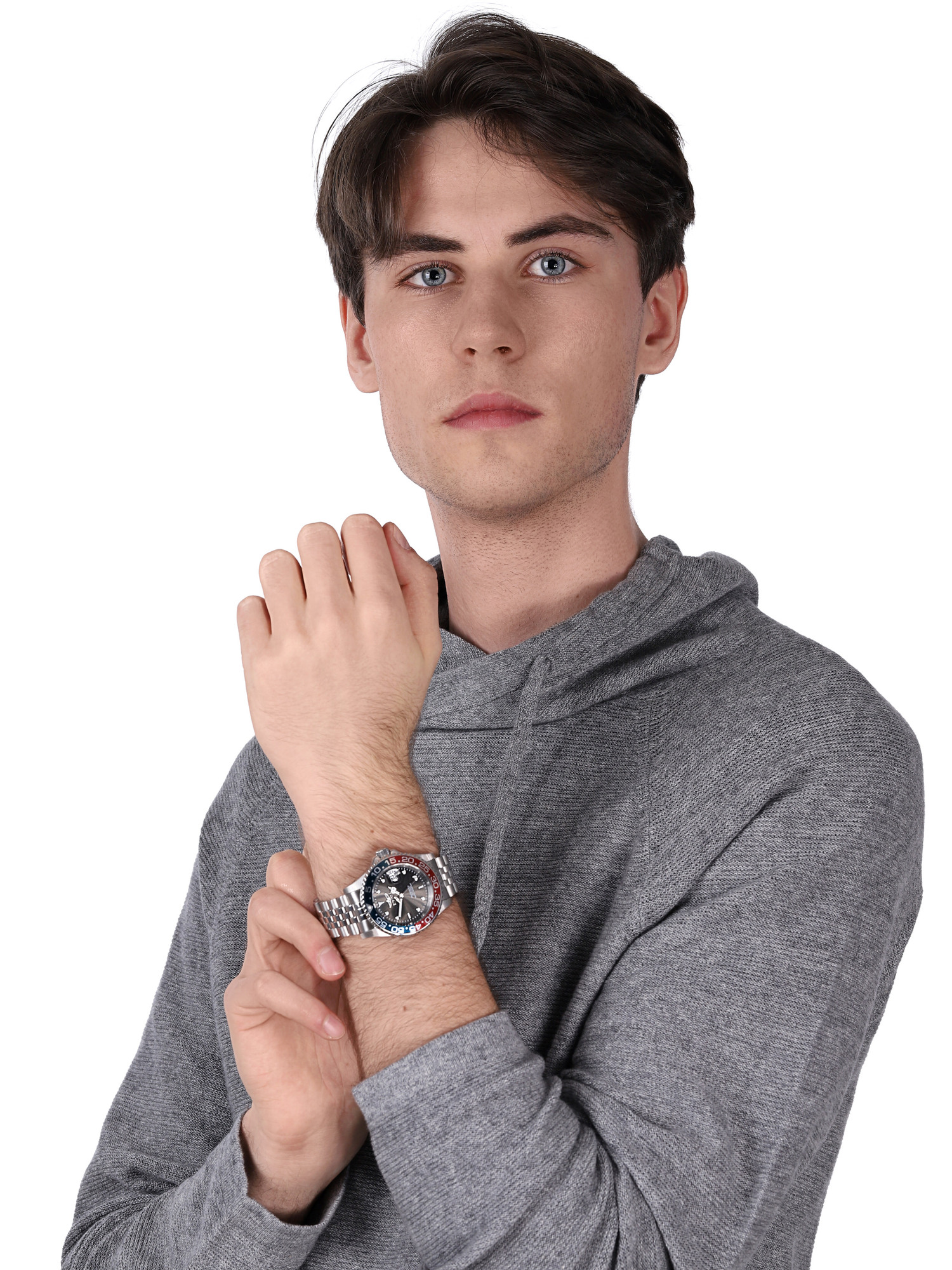 Invicta 34102 zegarek srebrny klasyczny Pro Diver bransoleta - miniatura 2