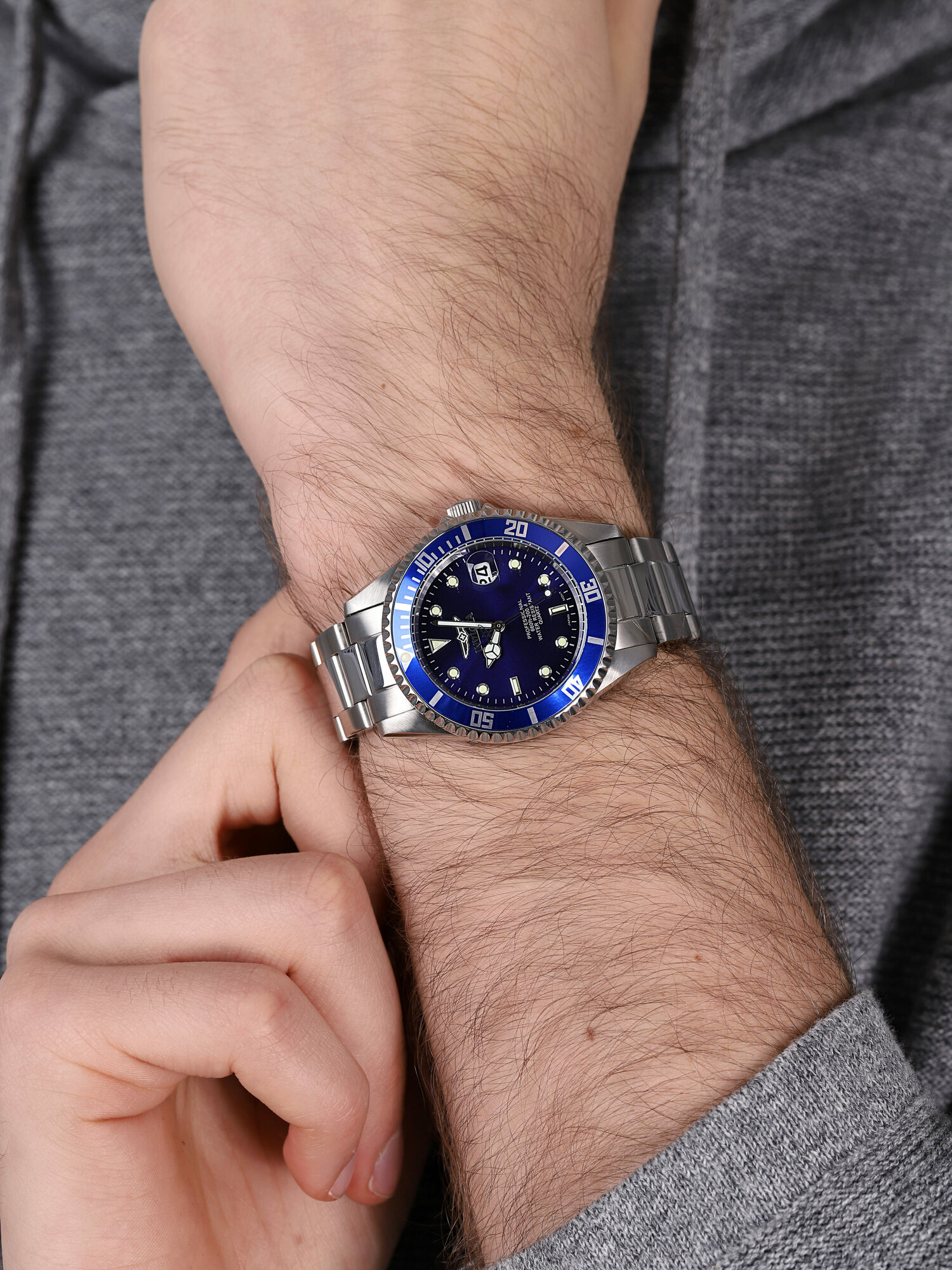 Invicta 9204OB Pro Diver PRO DIVER zegarek męski klasyczny mineralne - miniatura 3