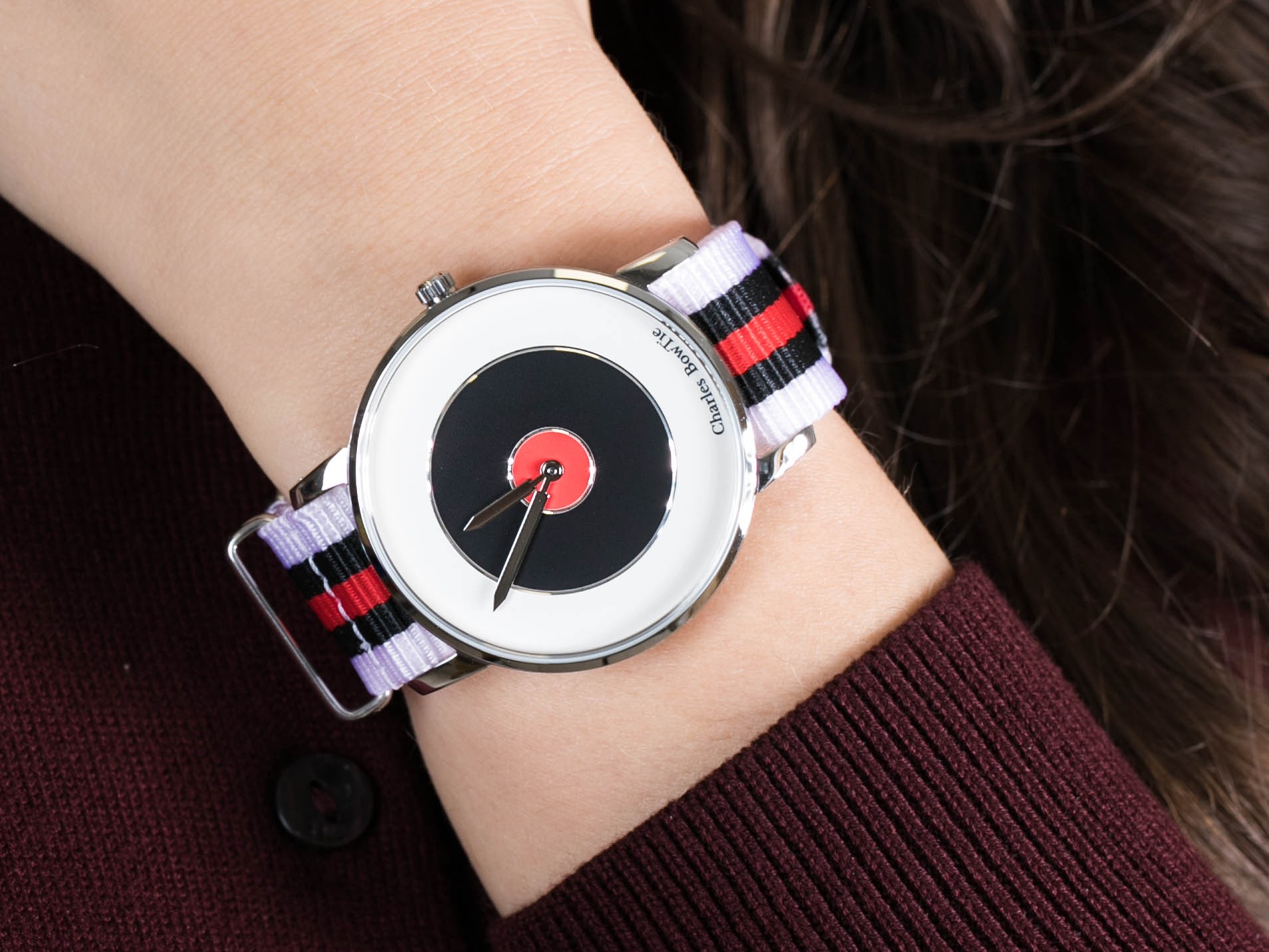 IPLSANB2 Roundel Collection fashion-modowy zegarek srebrny - miniatura 5