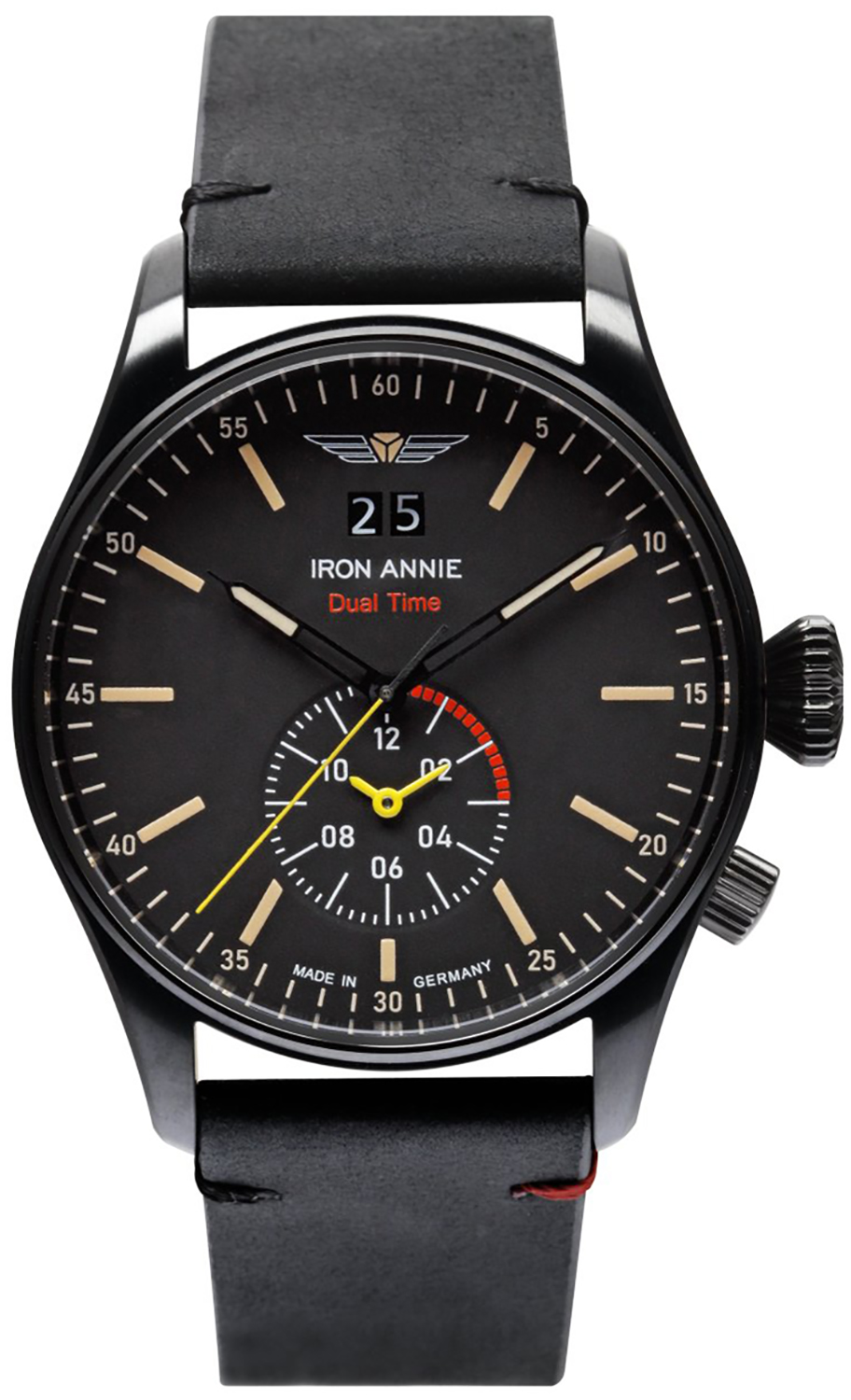 Iron Annie Flight Control Dual Time Quartz 51442