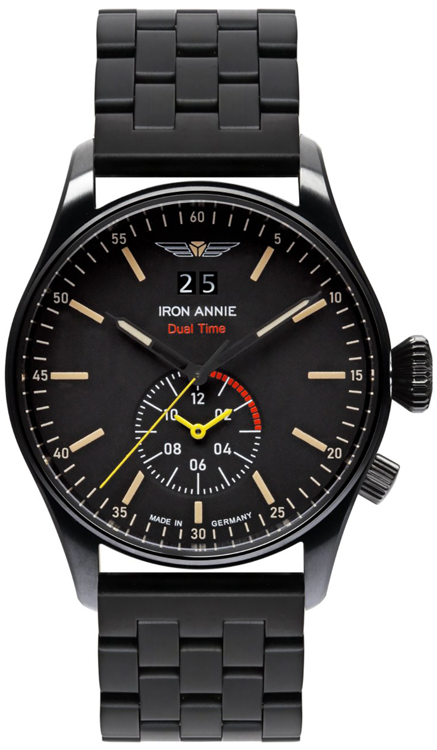 Iron Annie Flight Control Dual Time Quartz 5144M2