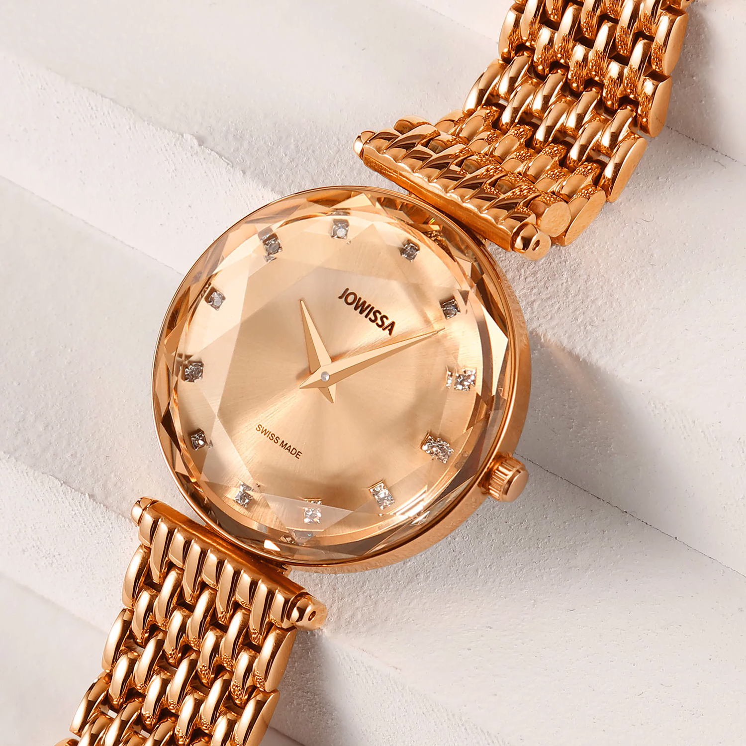 J5761M zegarek złoty elegancki Facet bransoleta - miniatura 5