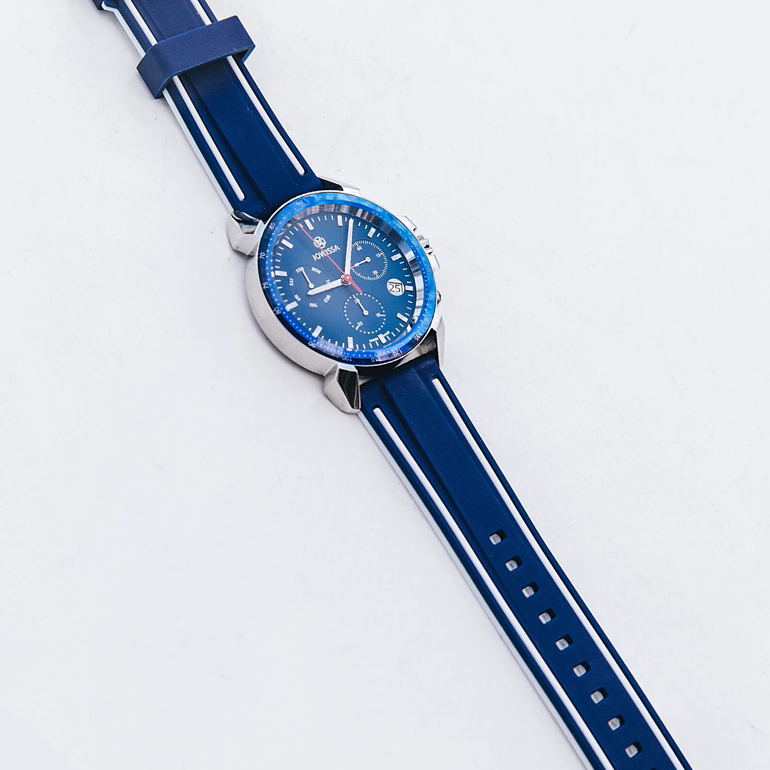 J7108L zegarek srebrny sportowy LeWy pasek - miniatura 4