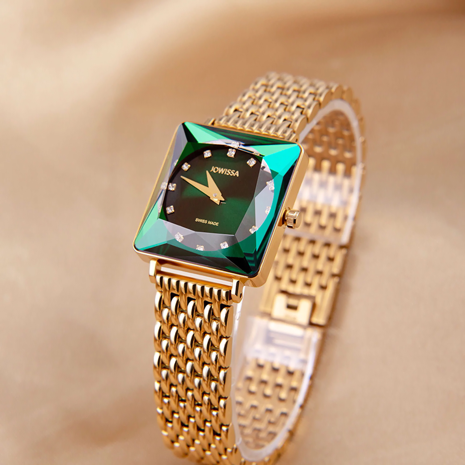 J8067M zegarek złoty elegancki Facet bransoleta - miniatura 4