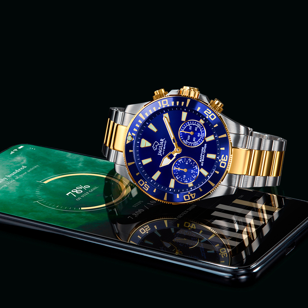 J889-1 smartwatch elegancki Hybrid - miniatura 3