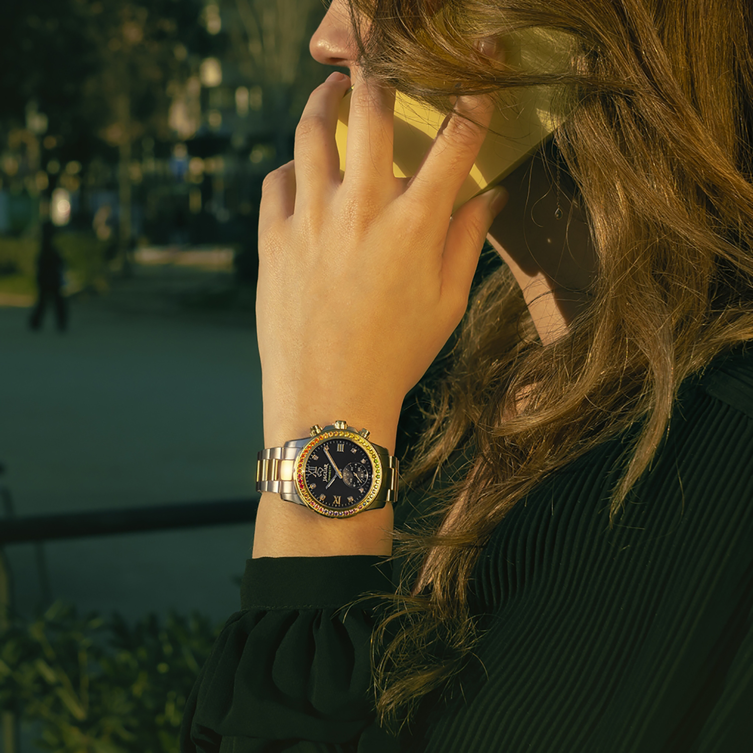 J982-5 smartwatch klasyczny Hybrid - miniatura 4