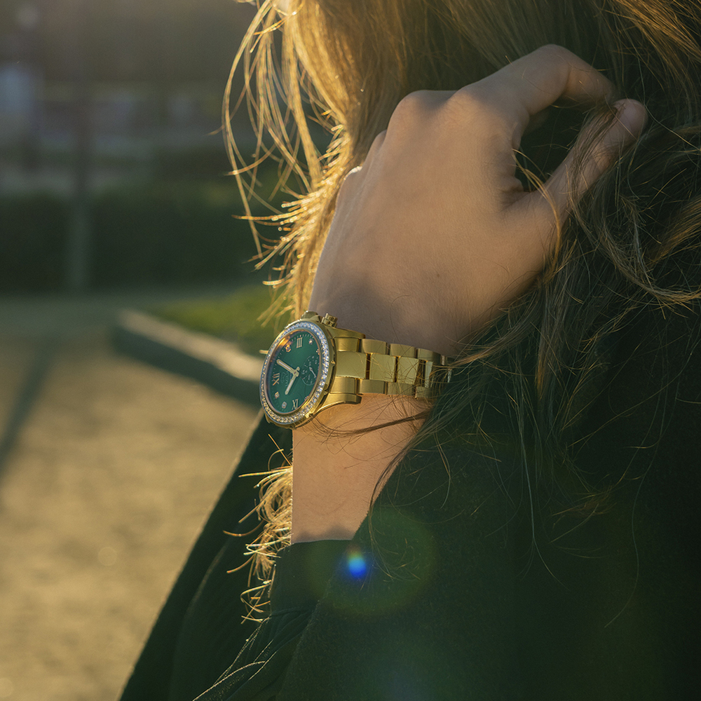 J983-4 smartwatch klasyczny Hybrid - miniatura 4