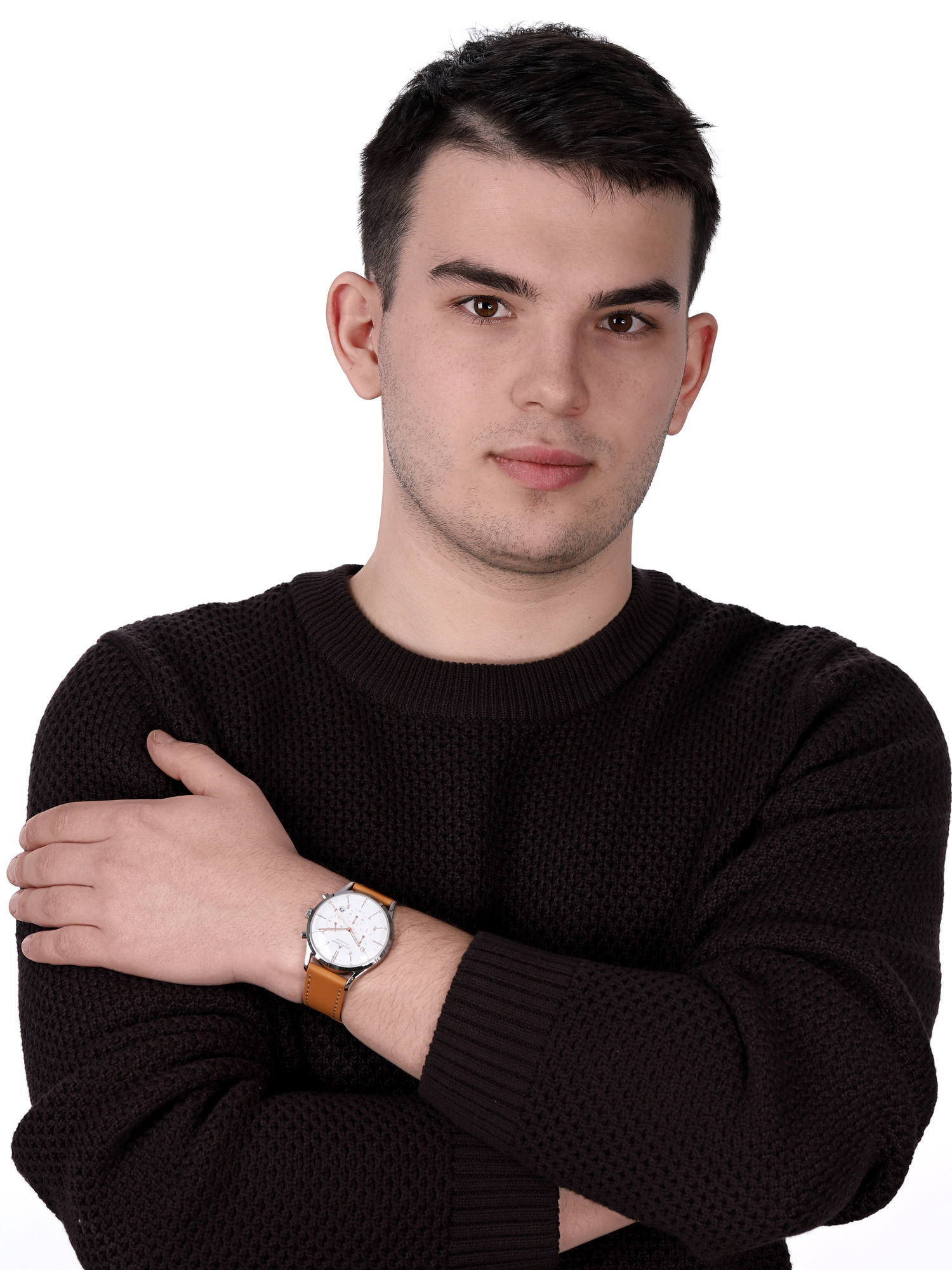 Jacques Lemans 1-2068P zegarek Retro Classic z chronograf - miniatura 2