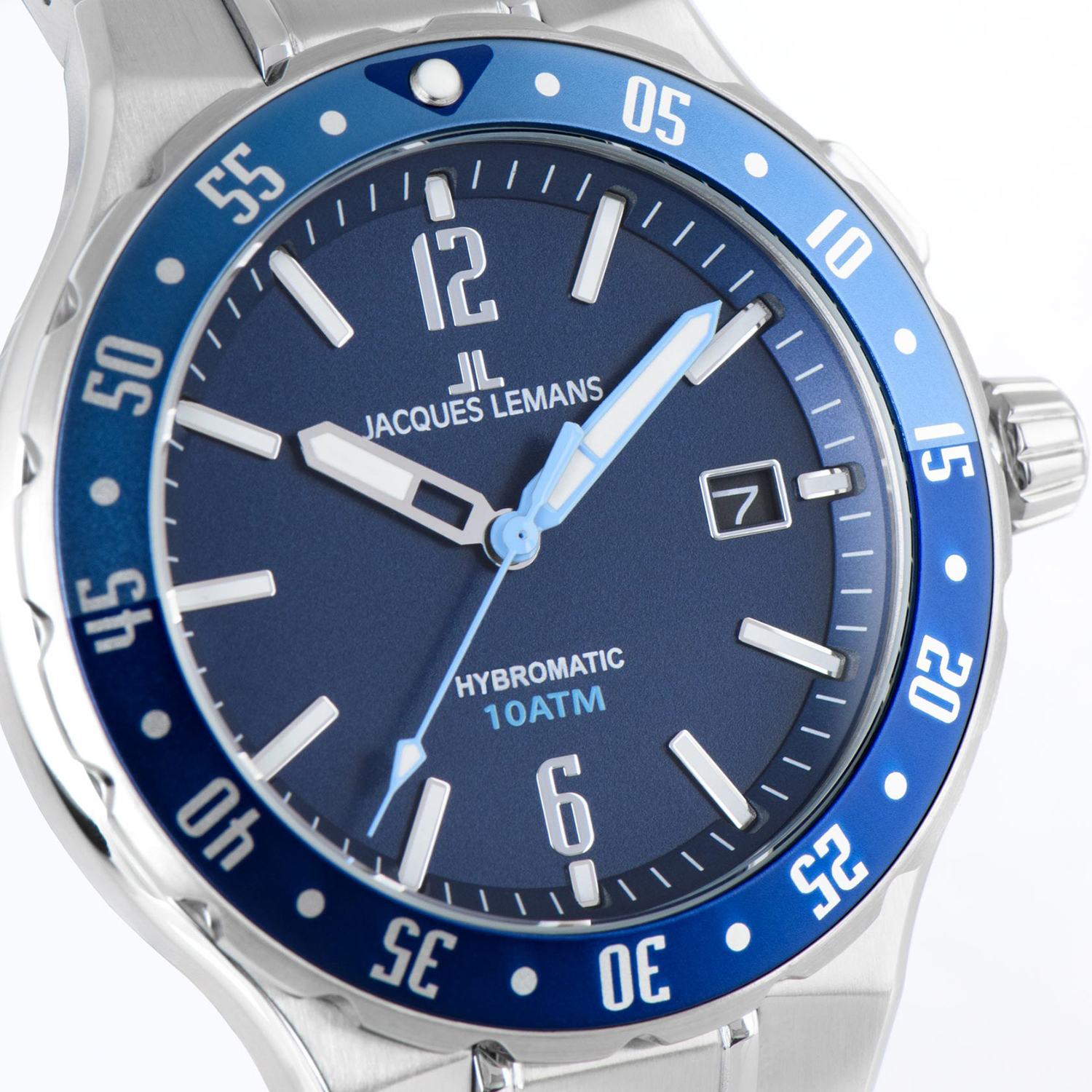 Jacques Lemans 1-2109H zegarek klasyczny Hybromatic - miniatura 4