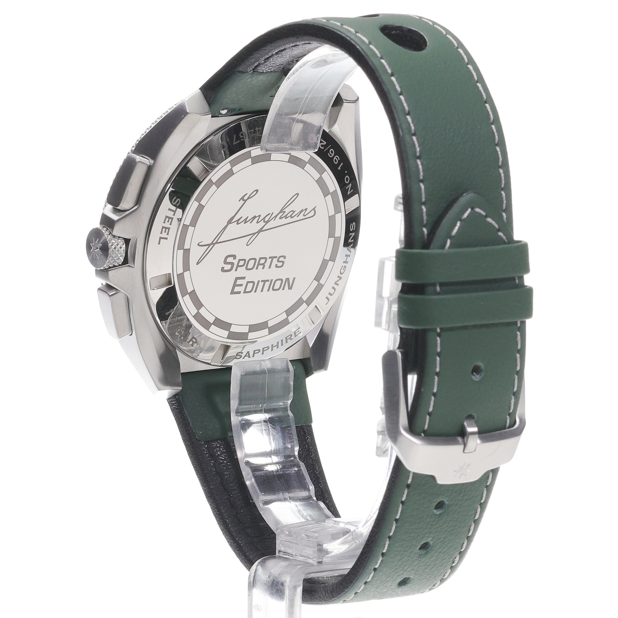 Junghans 41-446700 1972 Chronoscope Sports Edition 2024 43mm zegarek sportowy 1972 - miniatura 4