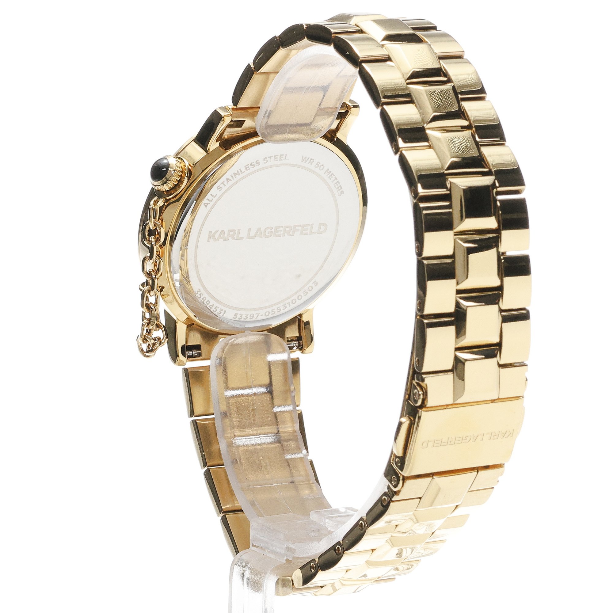 Karl Lagerfeld R0553100503 Crystals Damskie fashion-modowy zegarek złoty