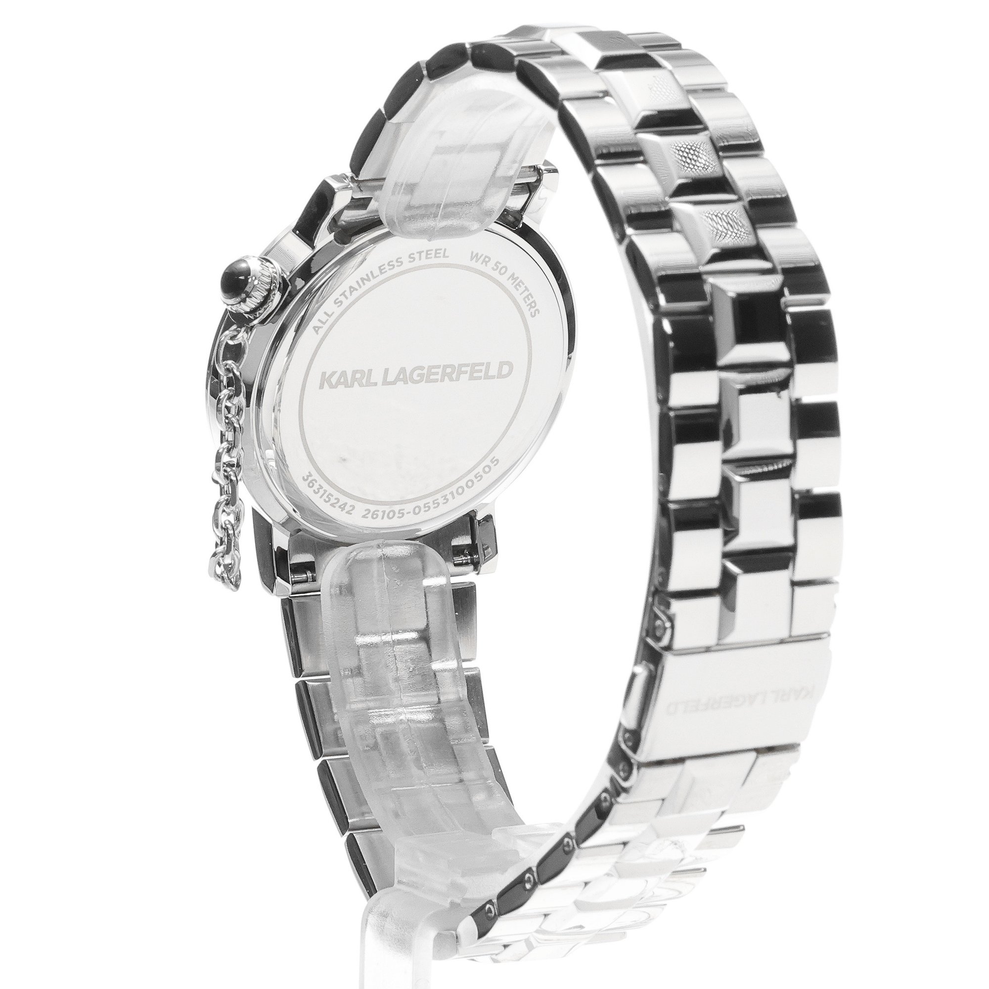 Karl Lagerfeld R0553100505 Damskie Crystals zegarek damski fashion-modowy mineralne