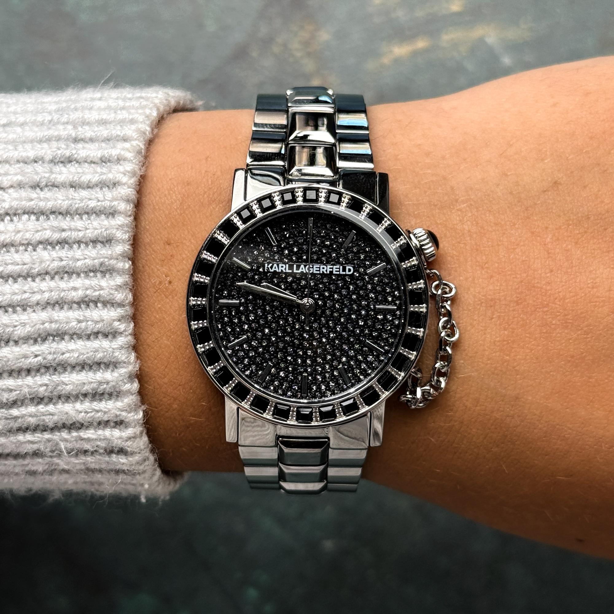 Karl Lagerfeld R0553100505 zegarek damski fashion-modowy Damskie bransoleta
