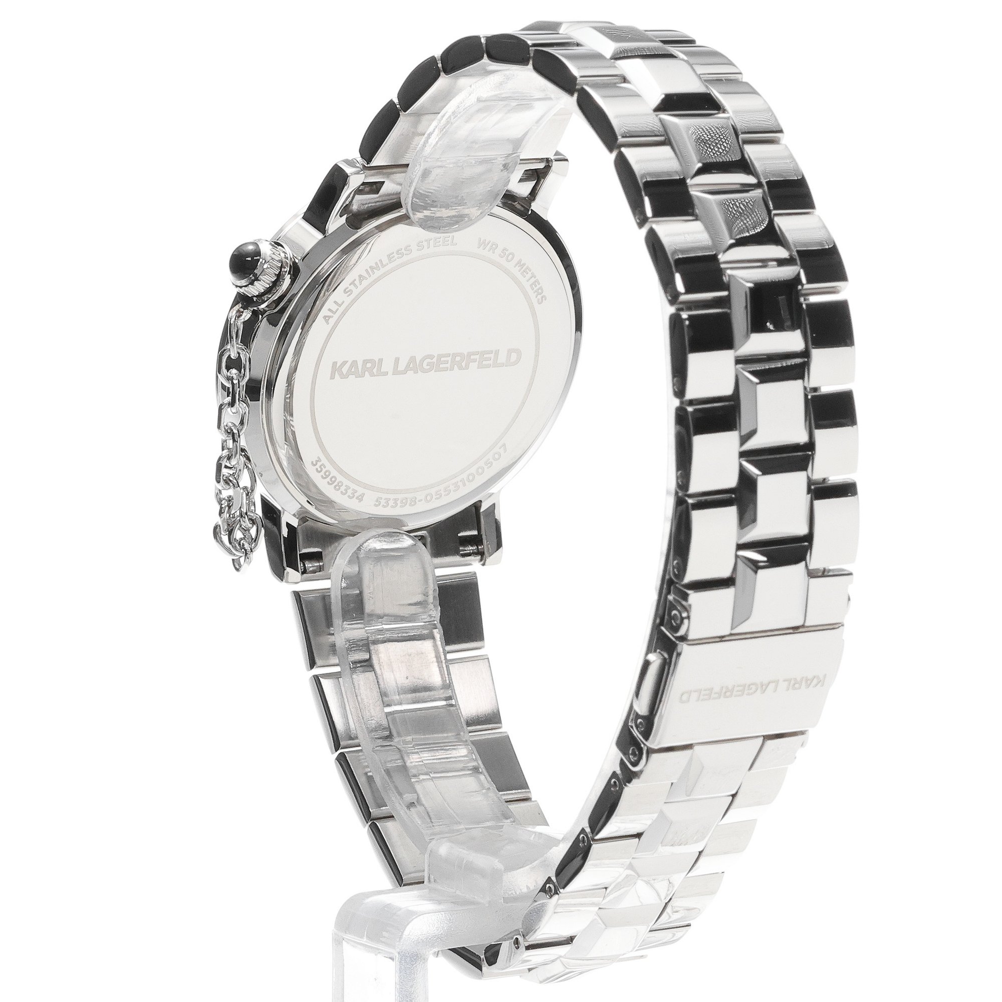 Karl Lagerfeld R0553100507 Crystals Damskie fashion-modowy zegarek srebrny