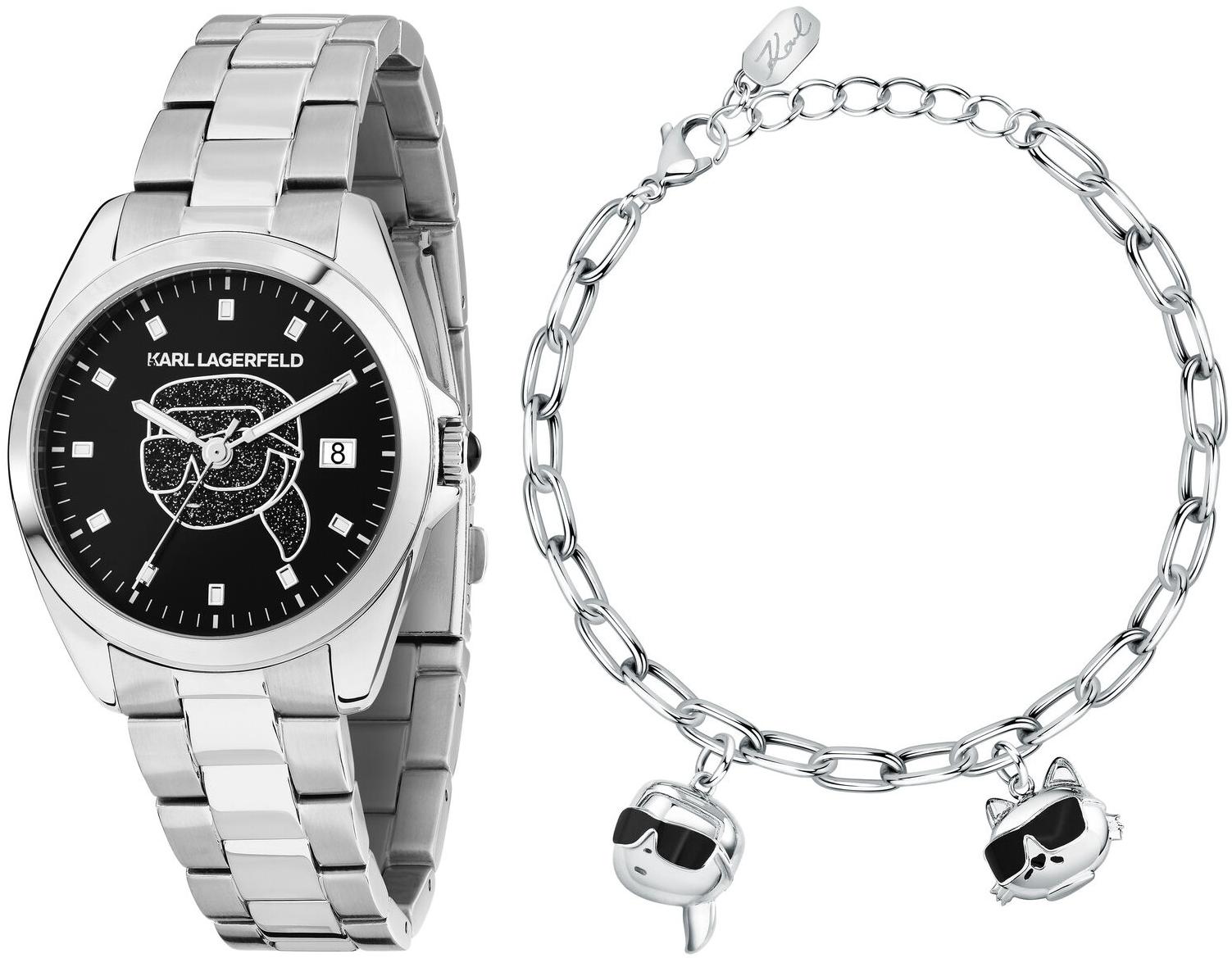 Karl Lagerfeld Round Essentials Gift Set R0553101516