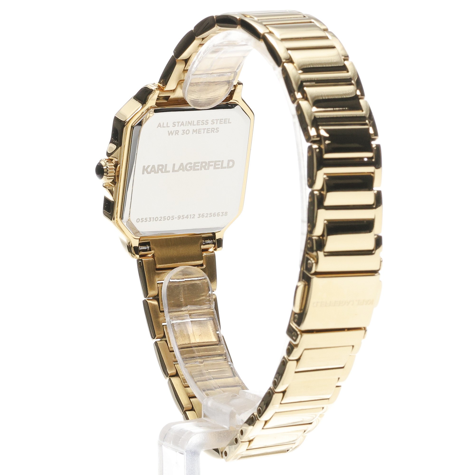 Karl Lagerfeld R0553102505 Square Classics Damskie klasyczny zegarek złoty - miniatura 4