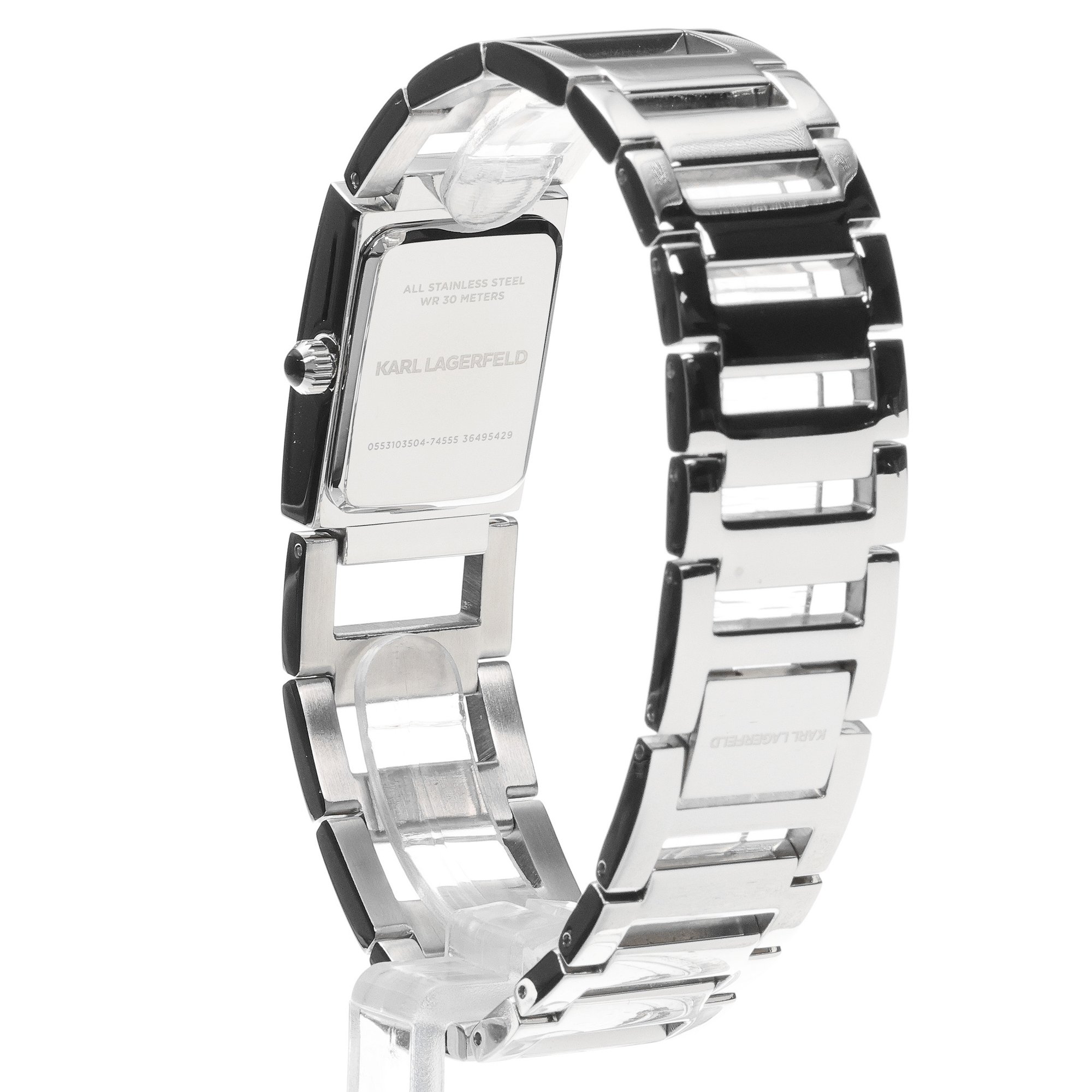 Karl Lagerfeld R0553103504 Paris Damskie fashion-modowy zegarek srebrny - miniatura 4