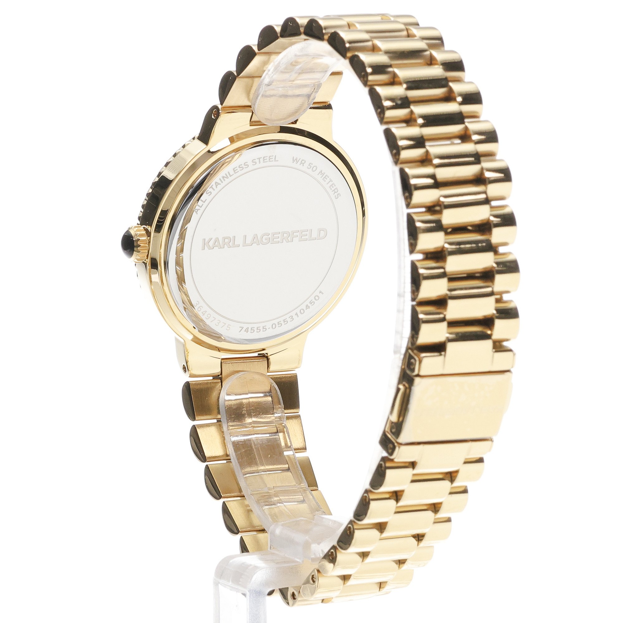 Karl Lagerfeld R0553104501 Kaiser Damskie klasyczny zegarek złoty