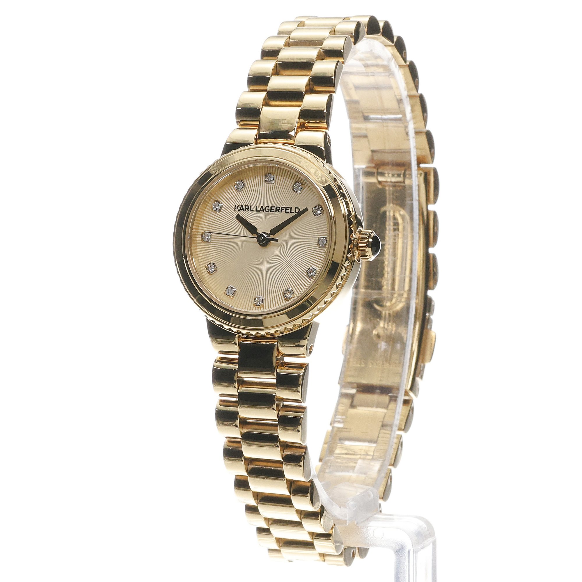 Karl Lagerfeld R0553104510 zegarek damski klasyczny Damskie bransoleta - miniatura 2