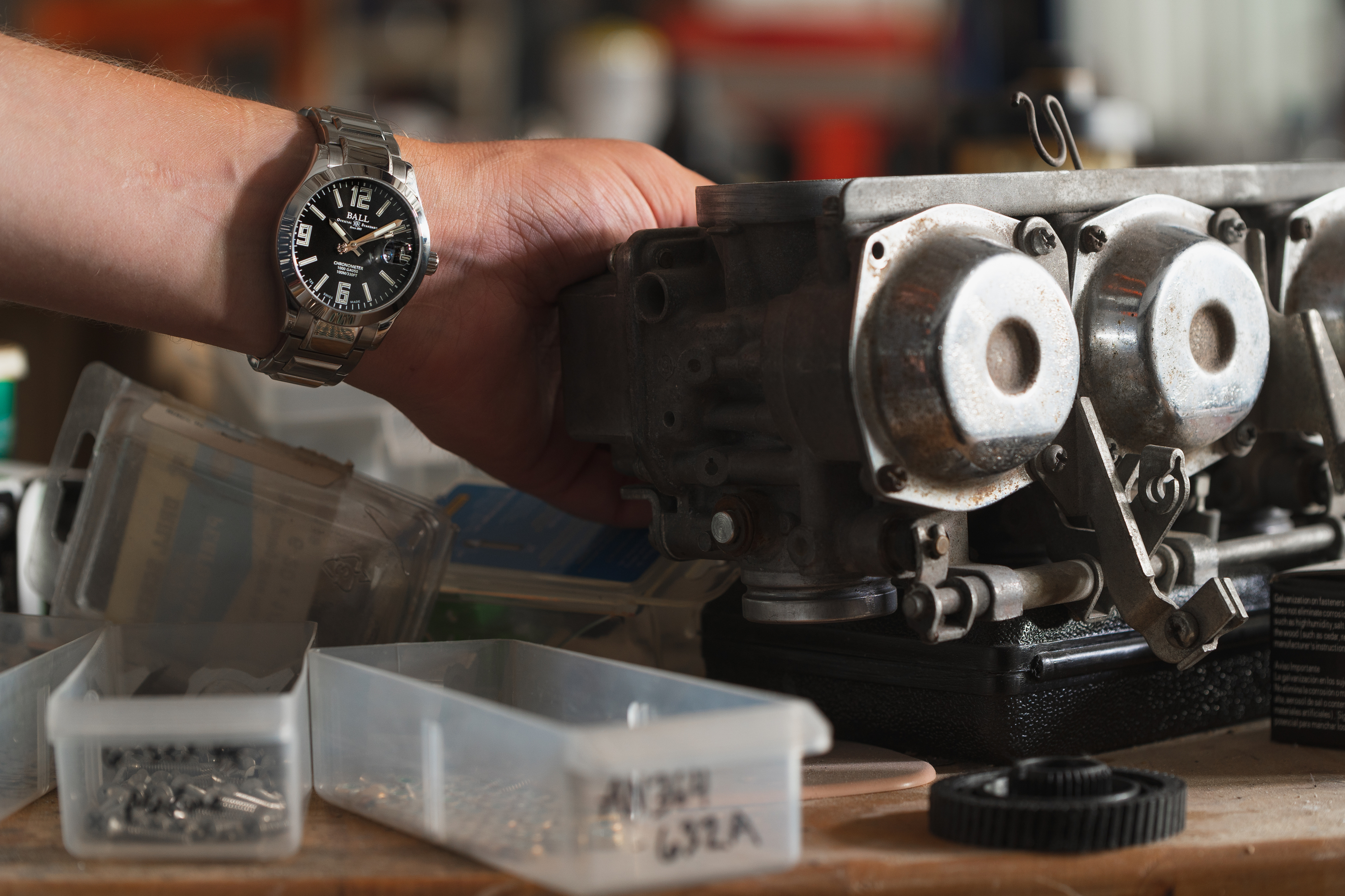 Ball NM2026C-S15CJ-BK Engineer III Pioneer Automatic Chronometer Engineer III klasyczny zegarek srebrny - miniatura 9