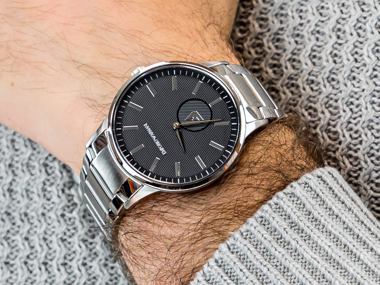 Emporio Armani AR11118 zegarek klasyczny Classics - miniatura 4