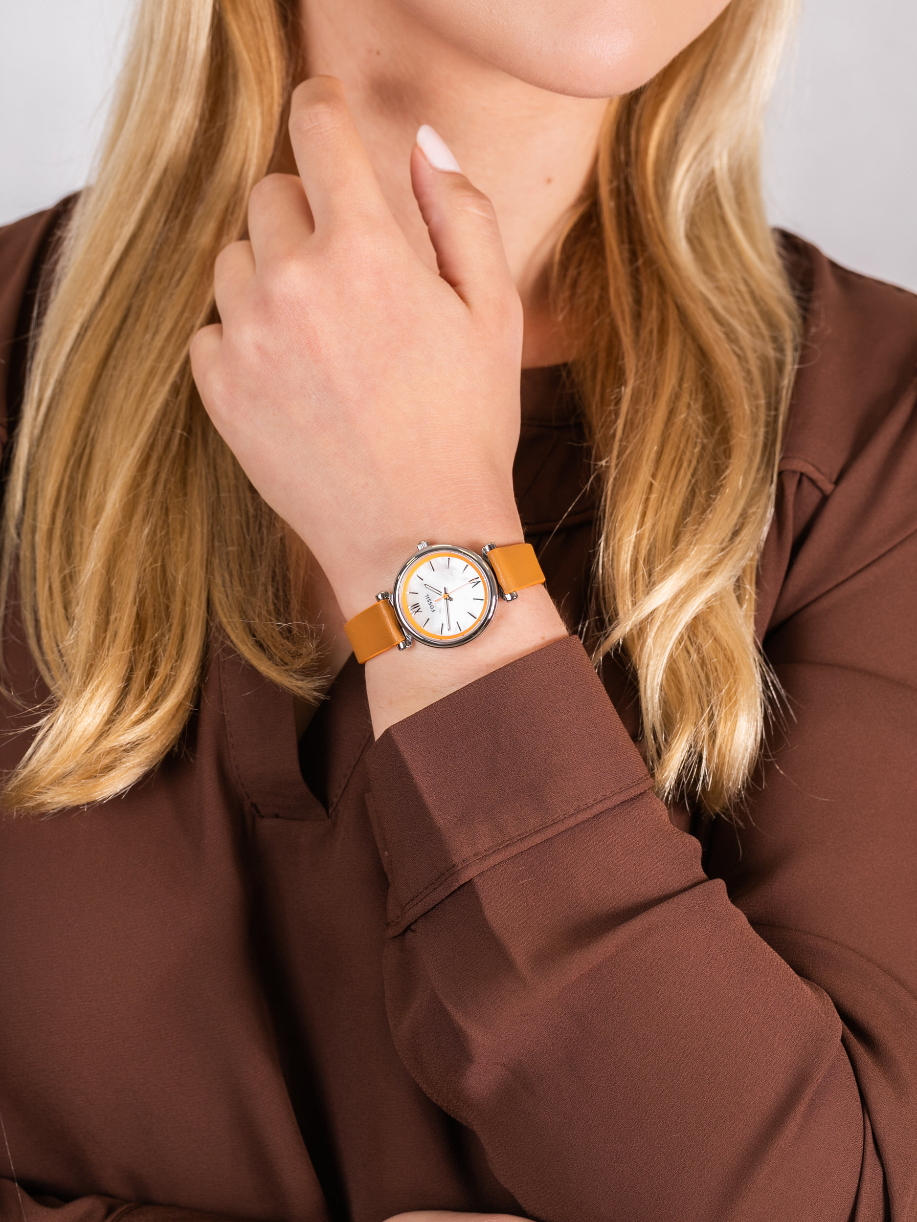 Fossil ES4835 damski zegarek Carlie pasek - miniatura 3
