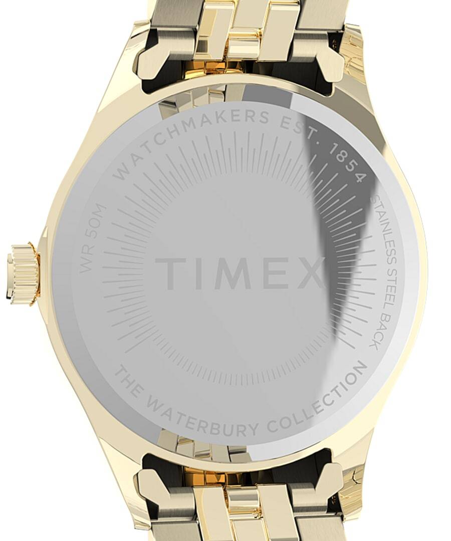Timex TW2T86900 zegarek damski klasyczny Waterbury bransoleta - miniatura 9
