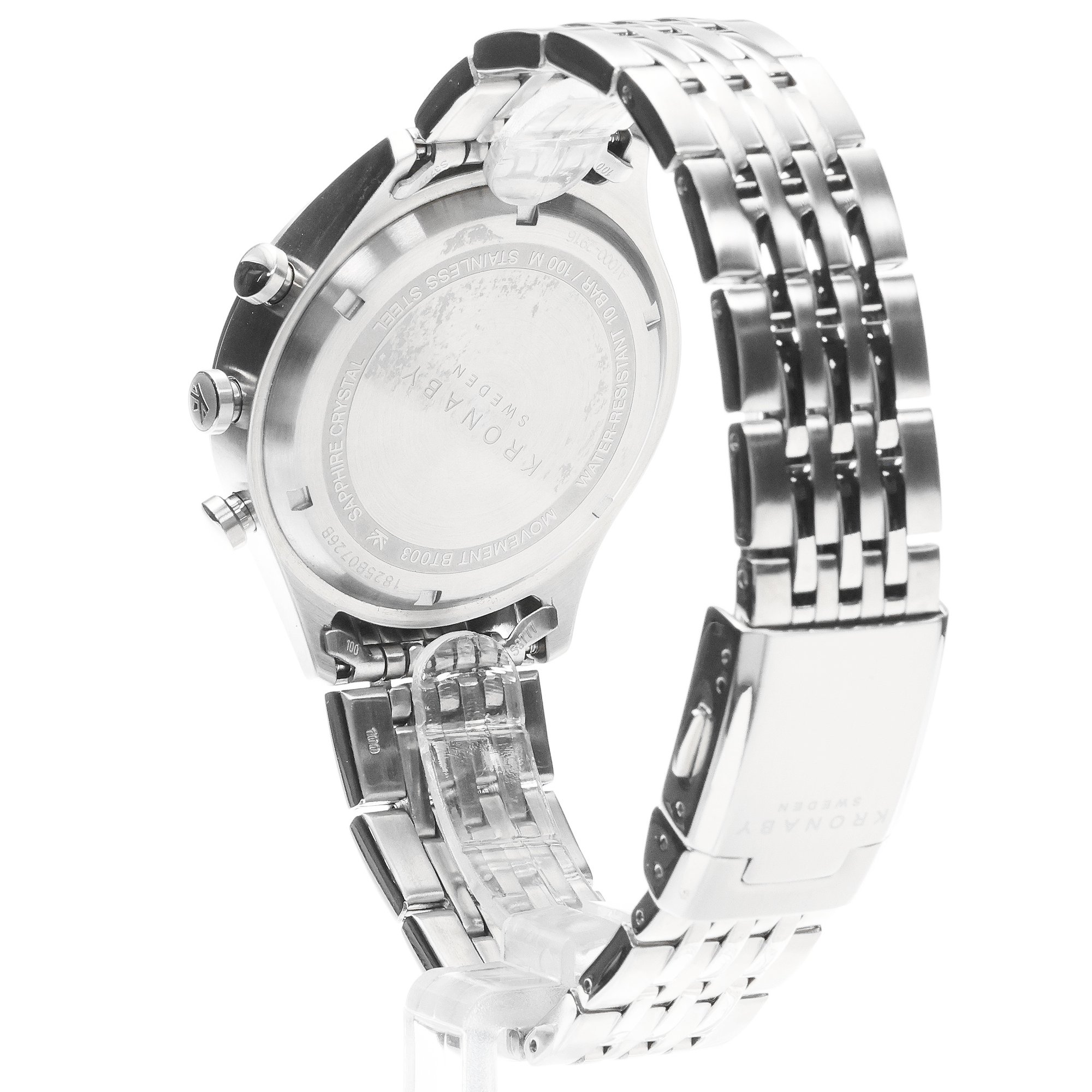 Kronaby S3777-1 smartwatch srebrny klasyczny Sekel bransoleta - miniatura 4
